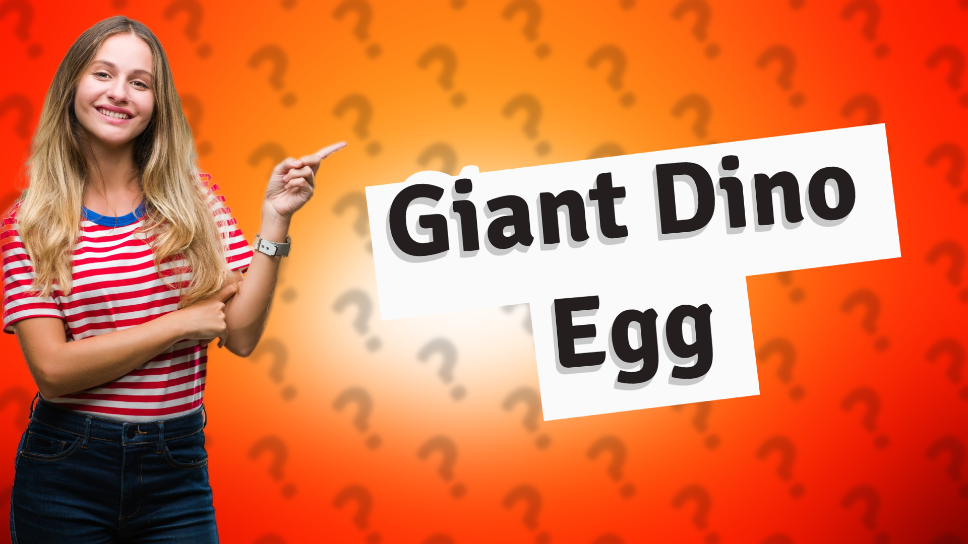 Giant Dino Egg