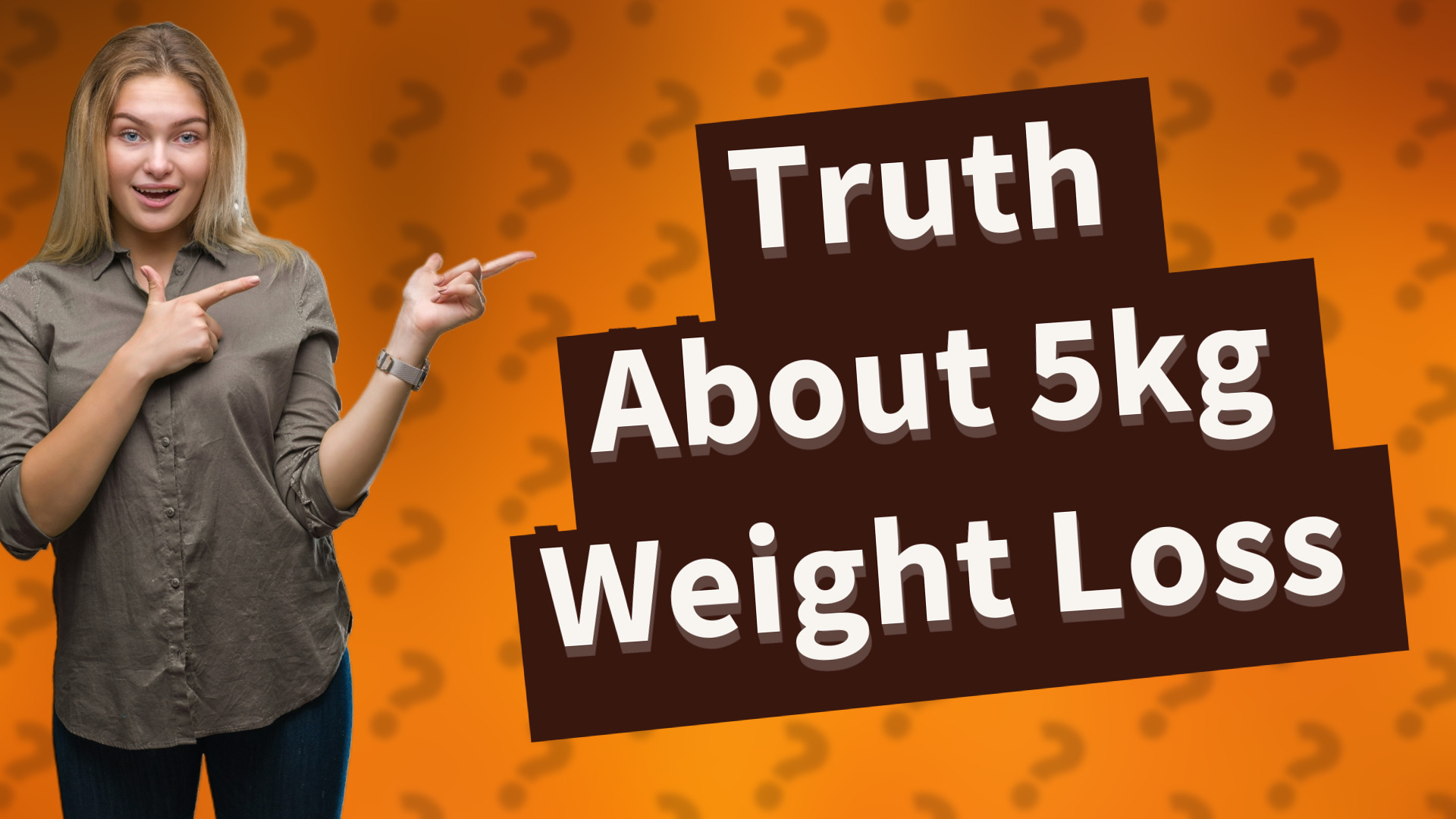 Truth About 5kg Weight Loss