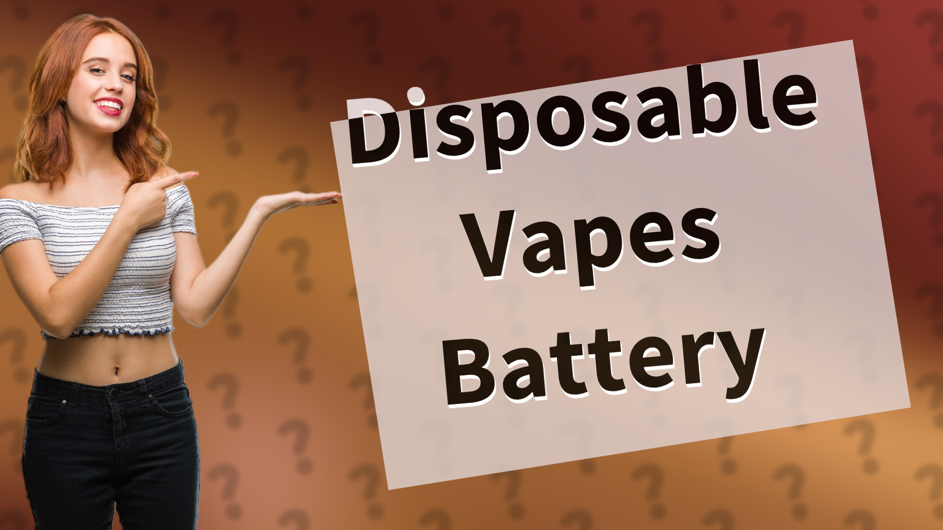 Disposable Vapes Battery