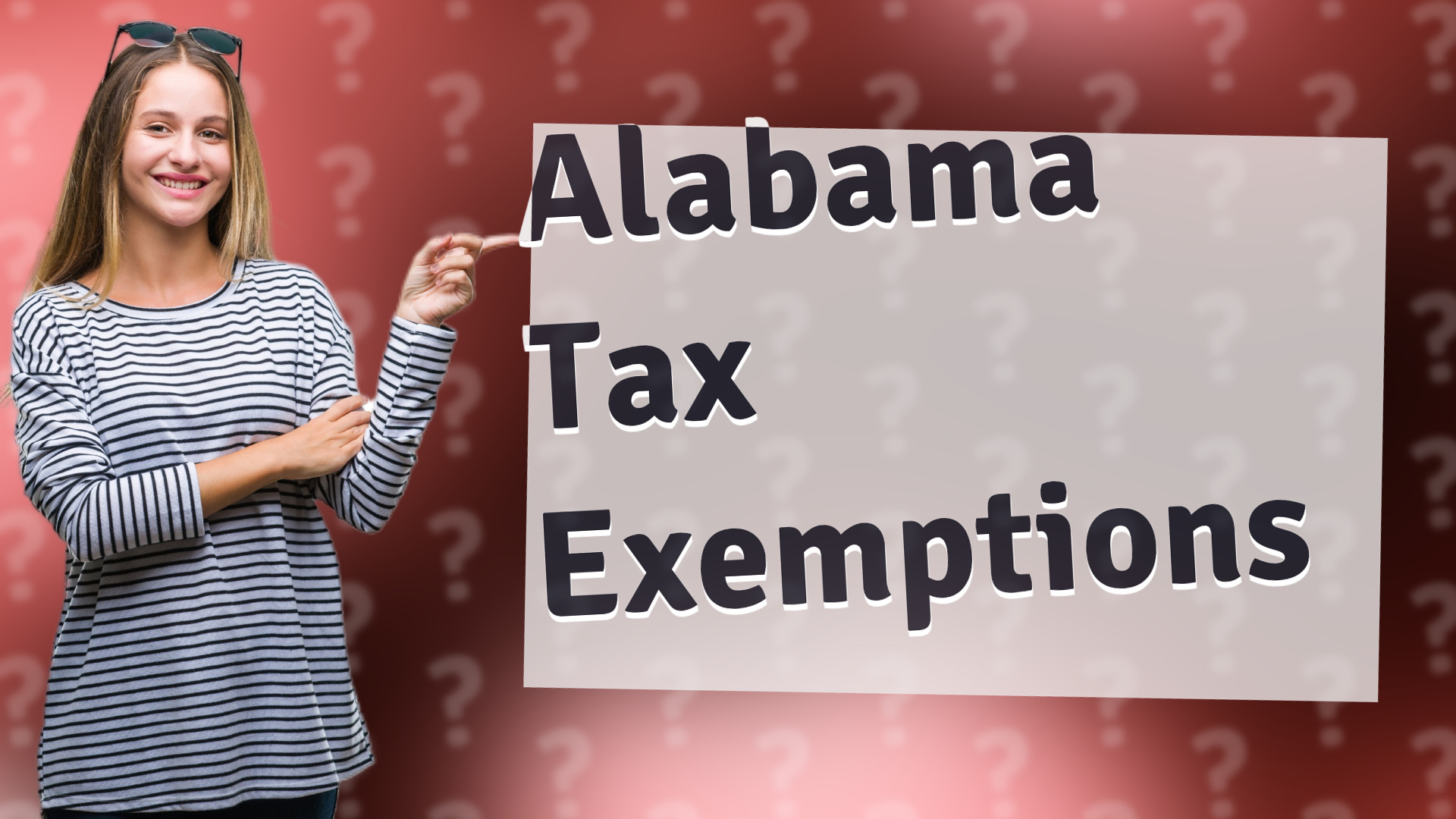 Alabama Tax Exemptions