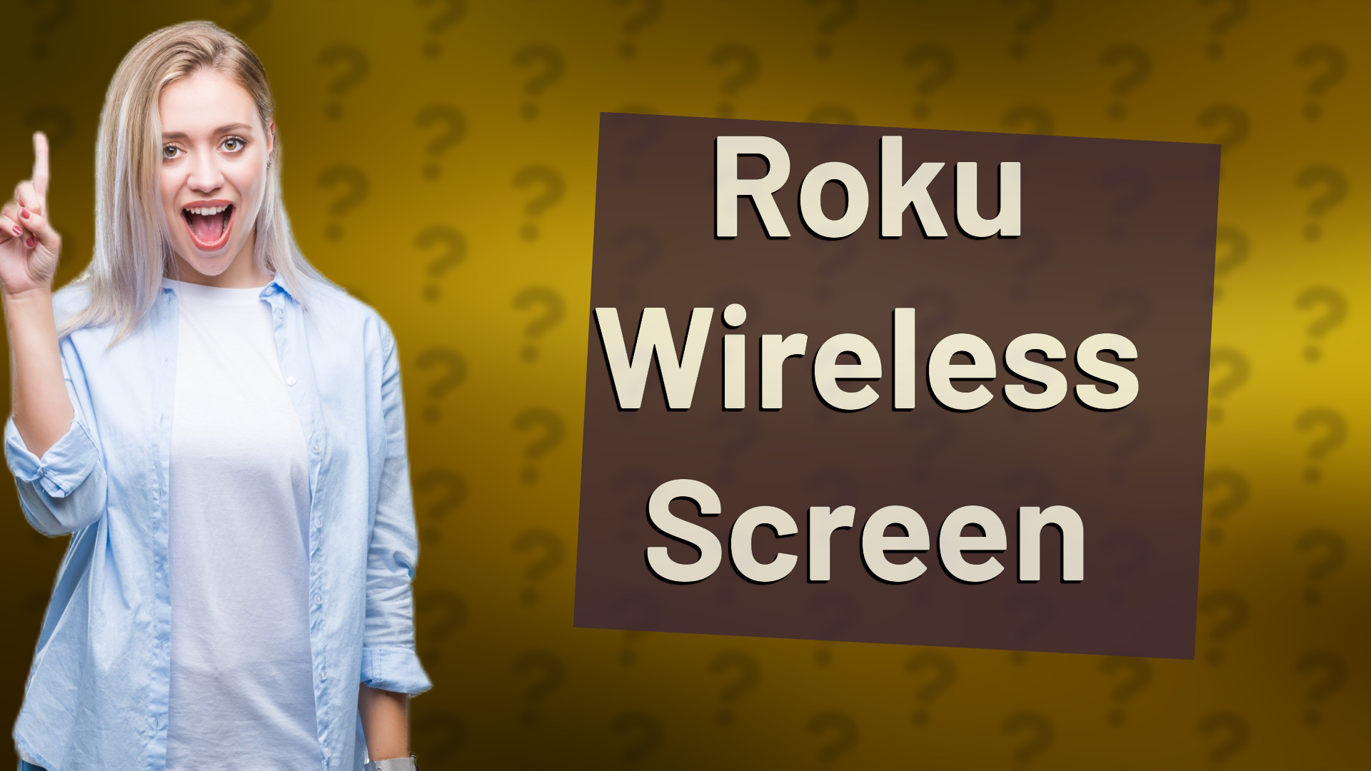 Roku Wireless Screen