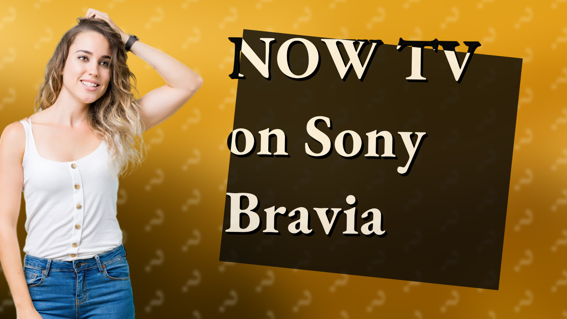 NOW TV on Sony Bravia
