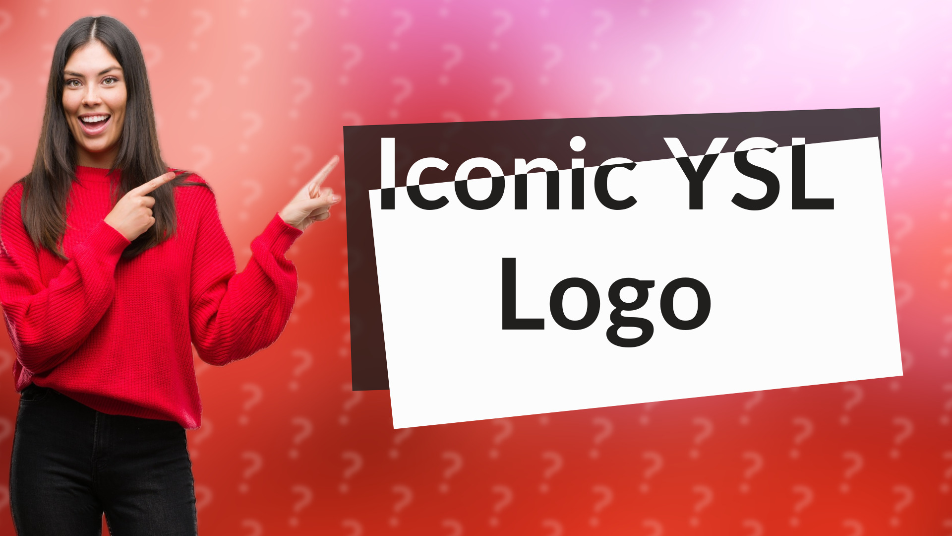 Iconic YSL Logo