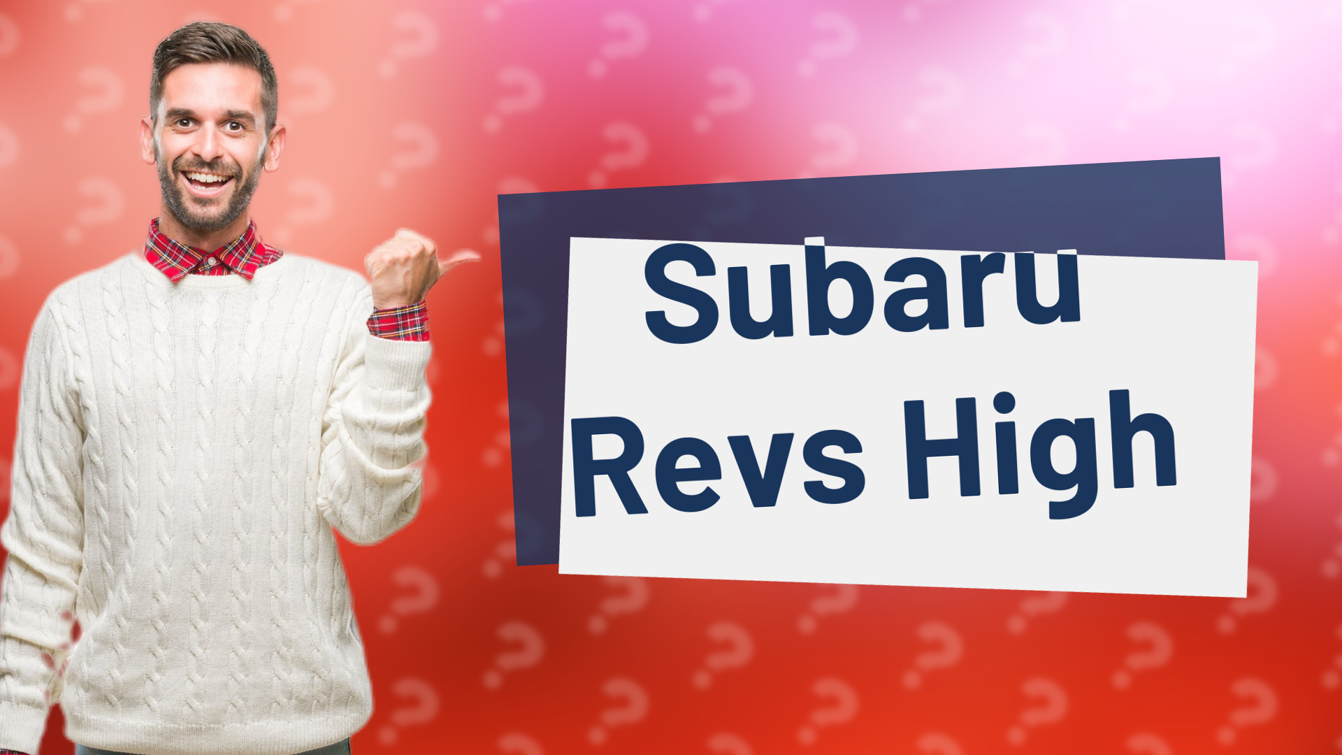 Subaru Revs High