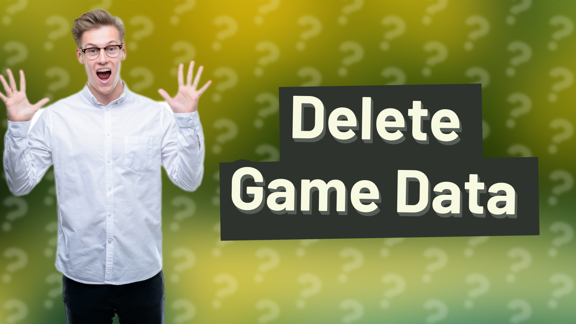 Delete Game Data