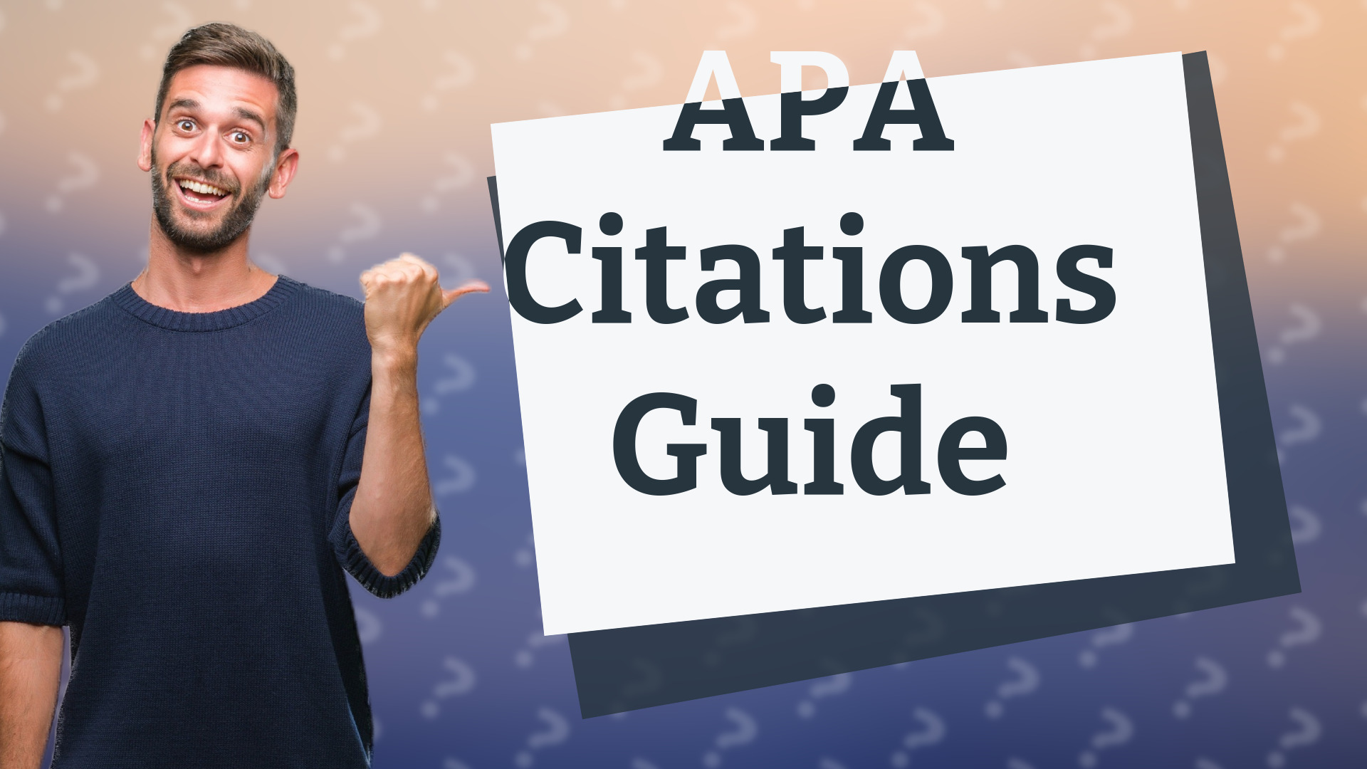 APA Citations Guide