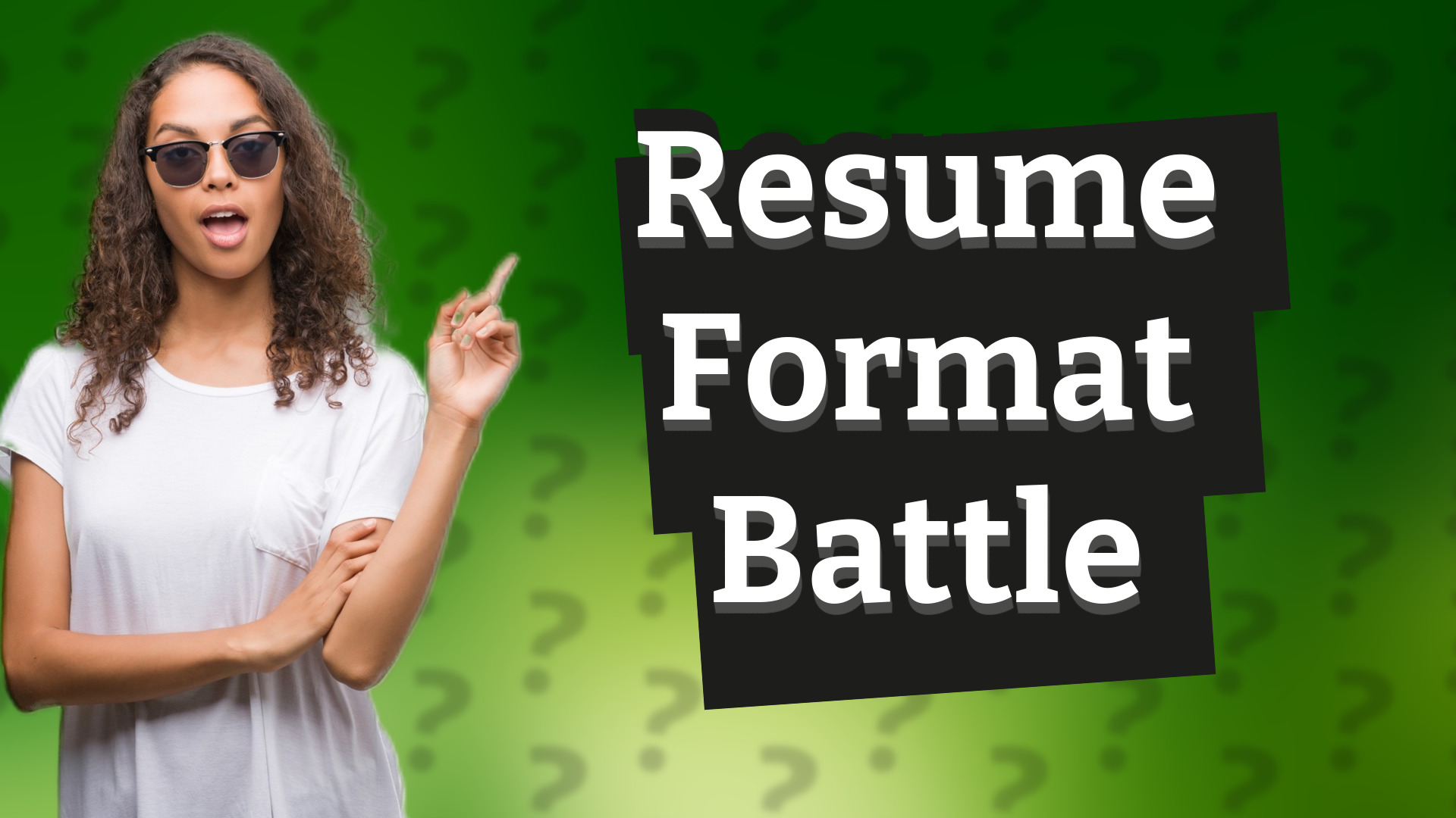 Resume Format Battle