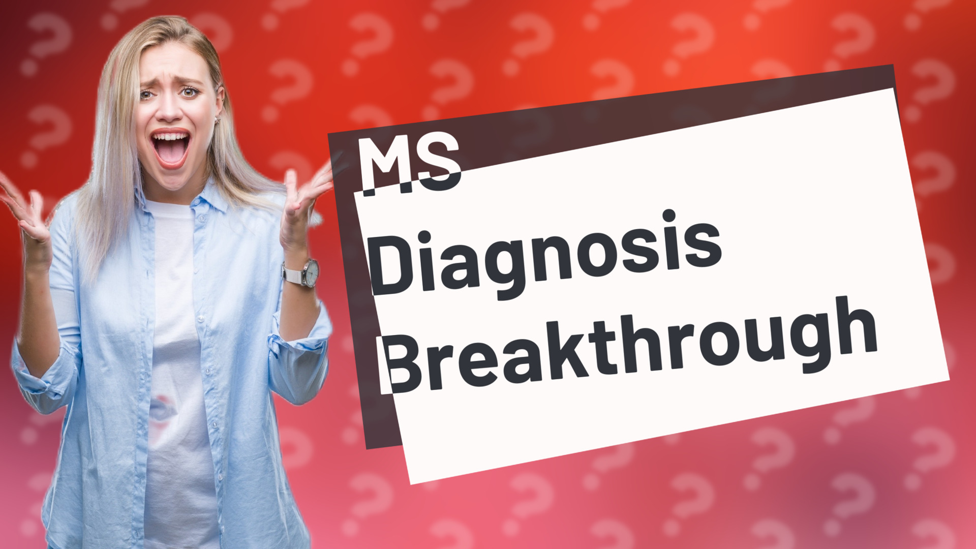 MS Diagnosis Breakthrough