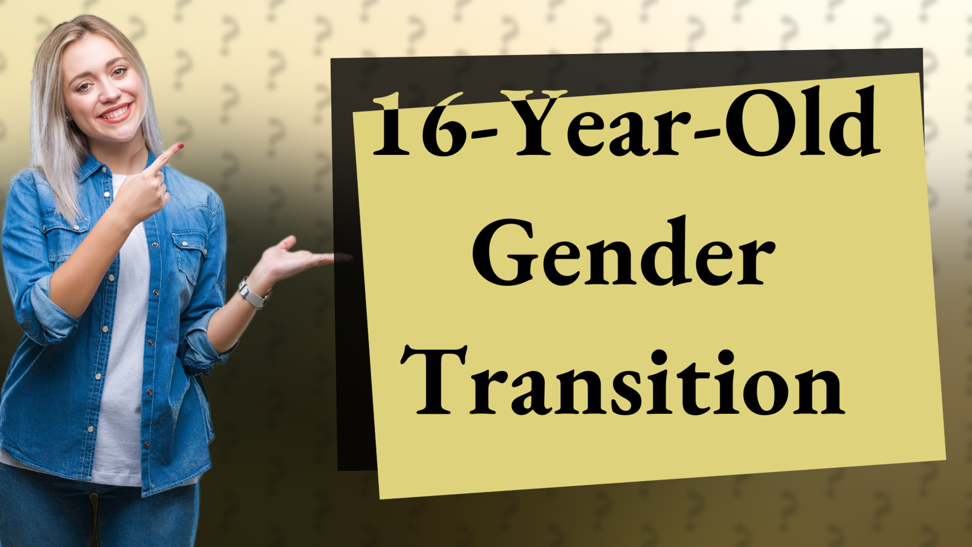 16-Year-Old Gender Transition