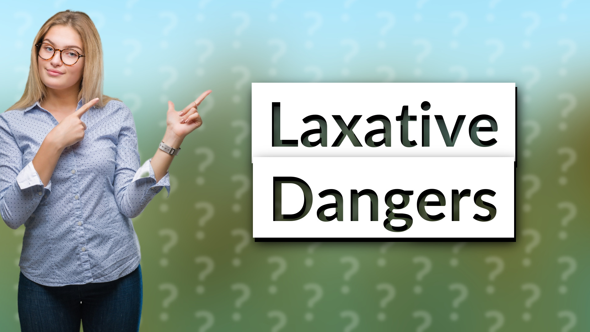 Laxative Dangers
