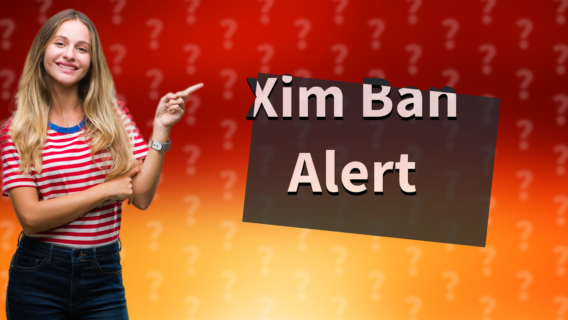 Xim Ban Alert
