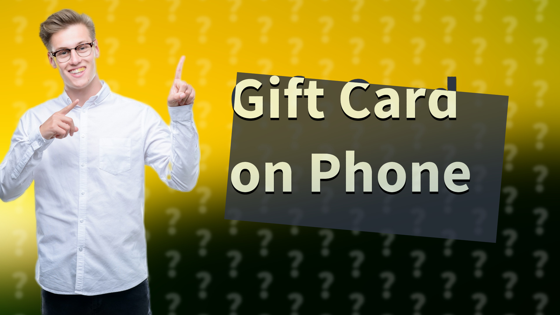 Gift Card on Phone