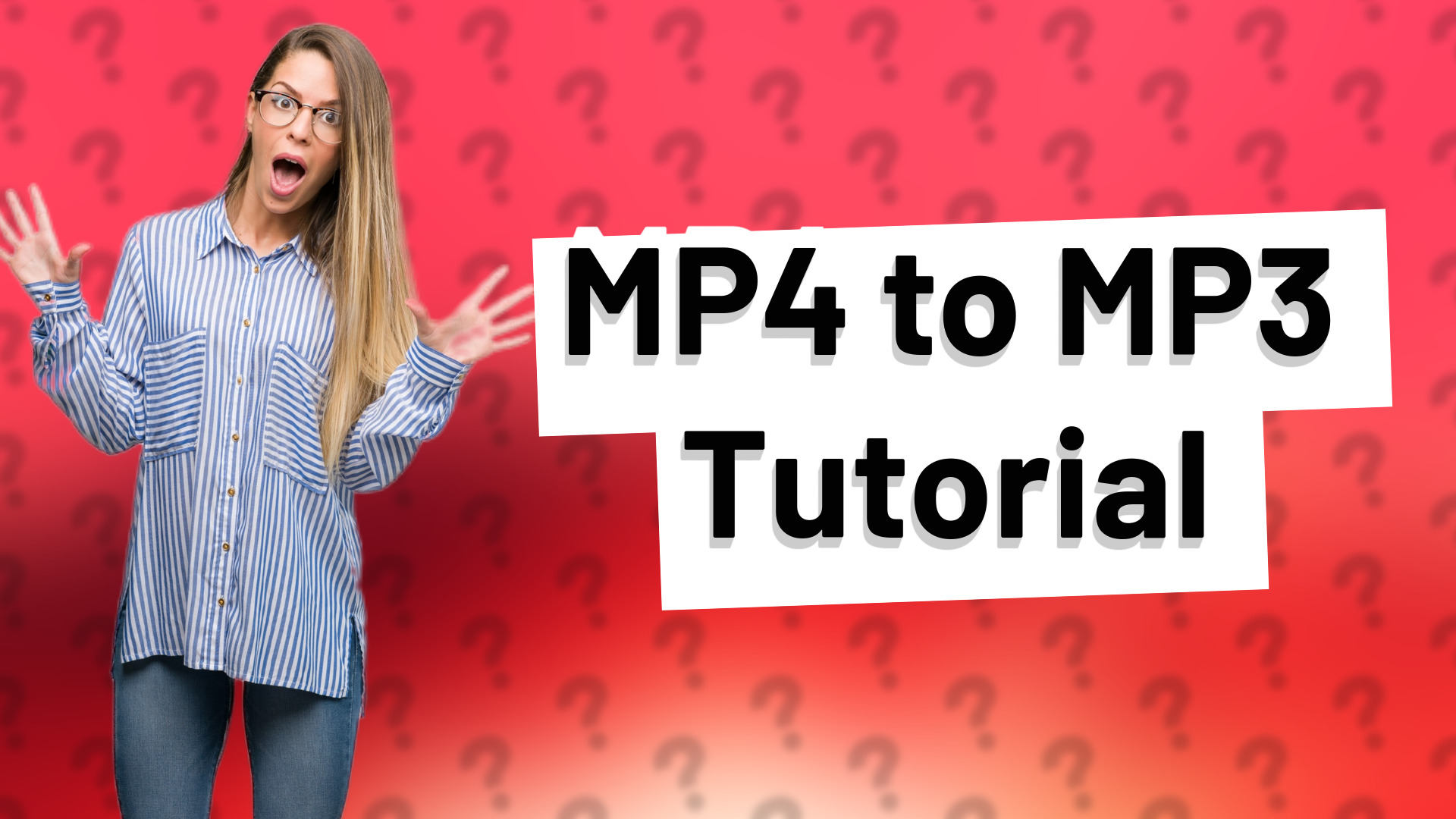 MP4 to MP3 Tutorial