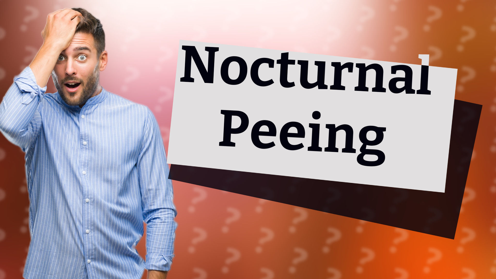 Nocturnal Peeing