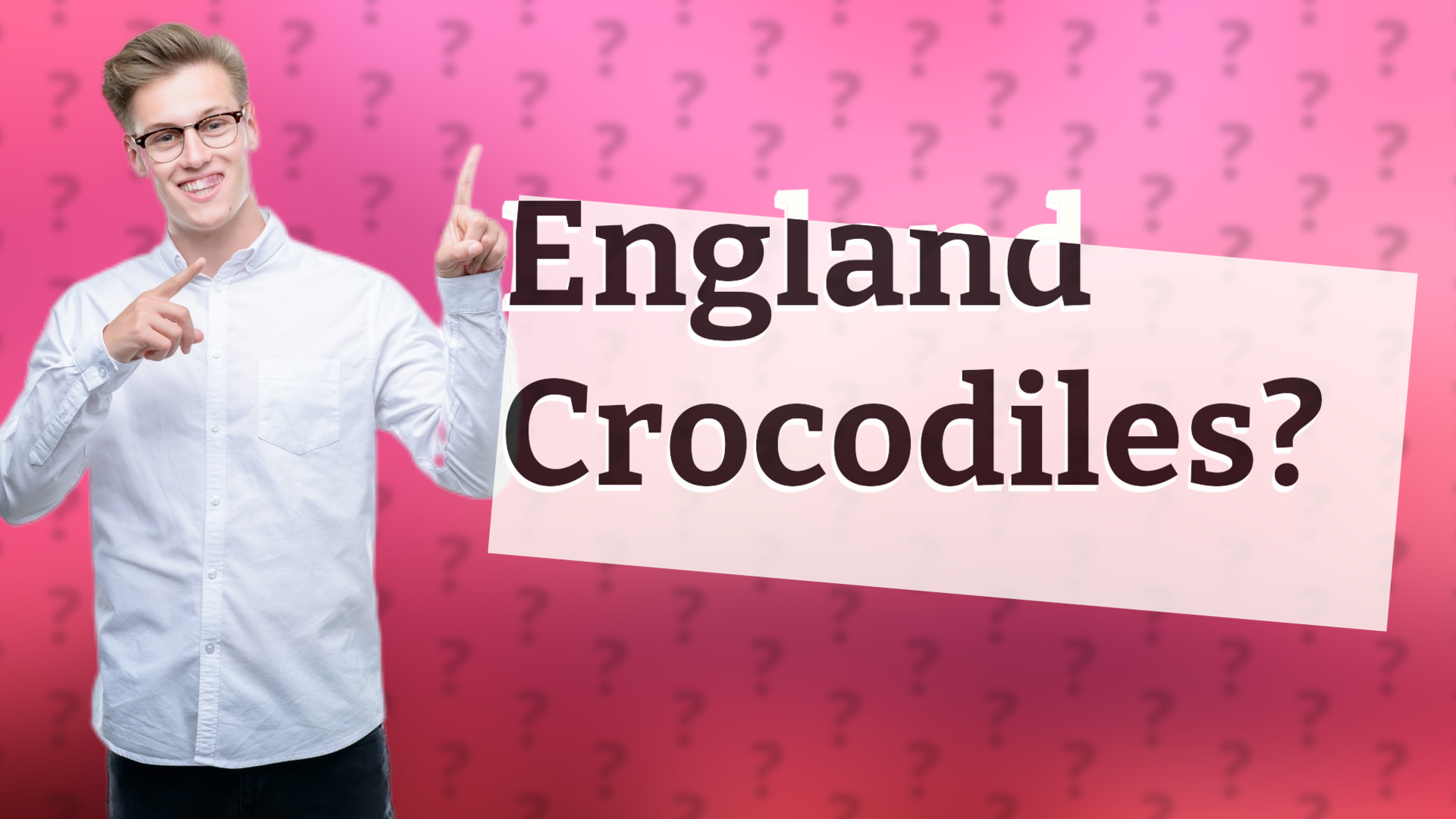 England Crocodiles?