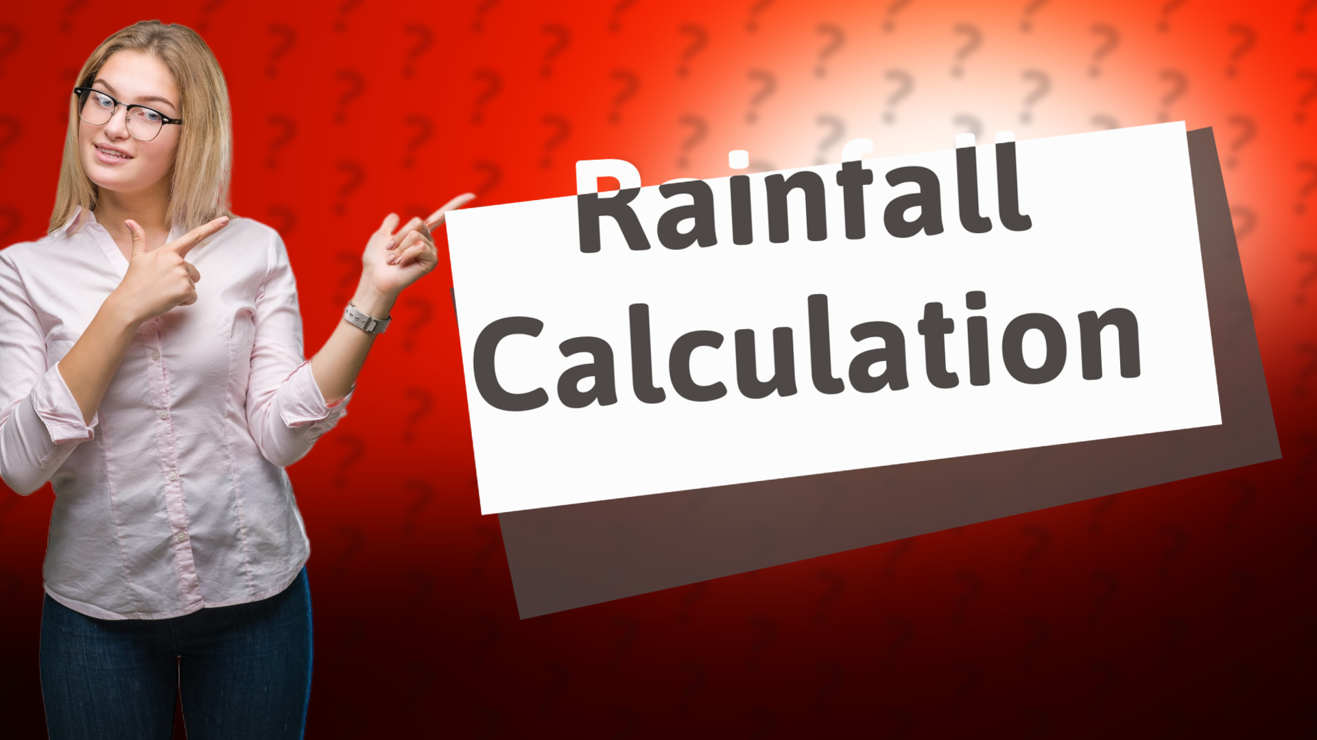 Rainfall Calculation