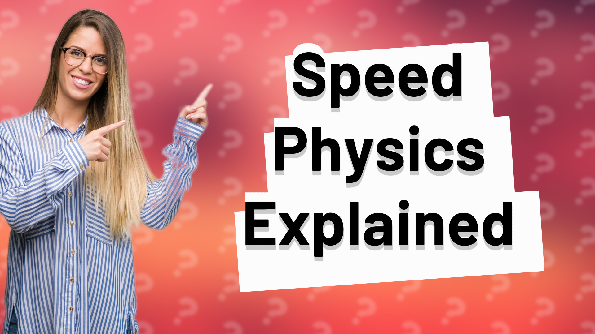 Speed Physics Explained
