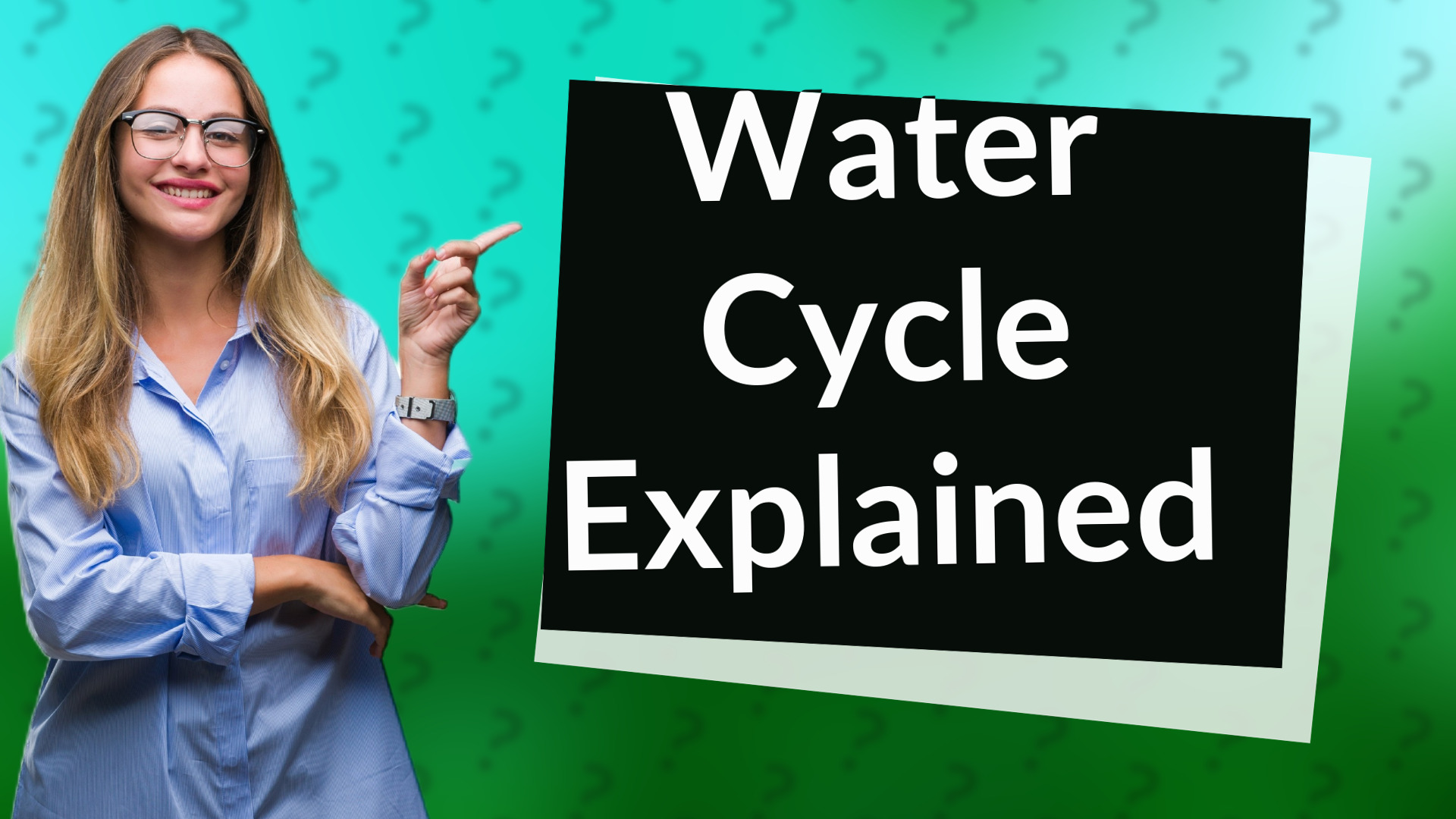 Water Cycle Explained