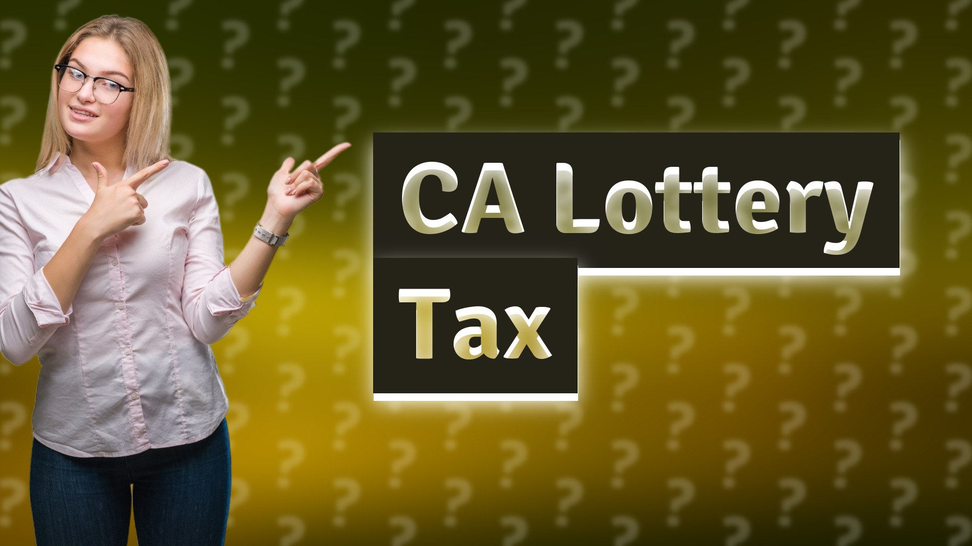 CA Lottery Tax