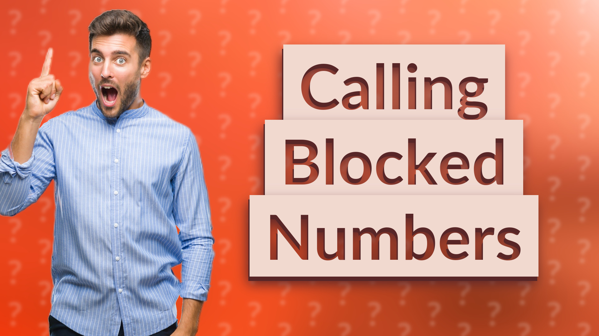 Calling Blocked Numbers