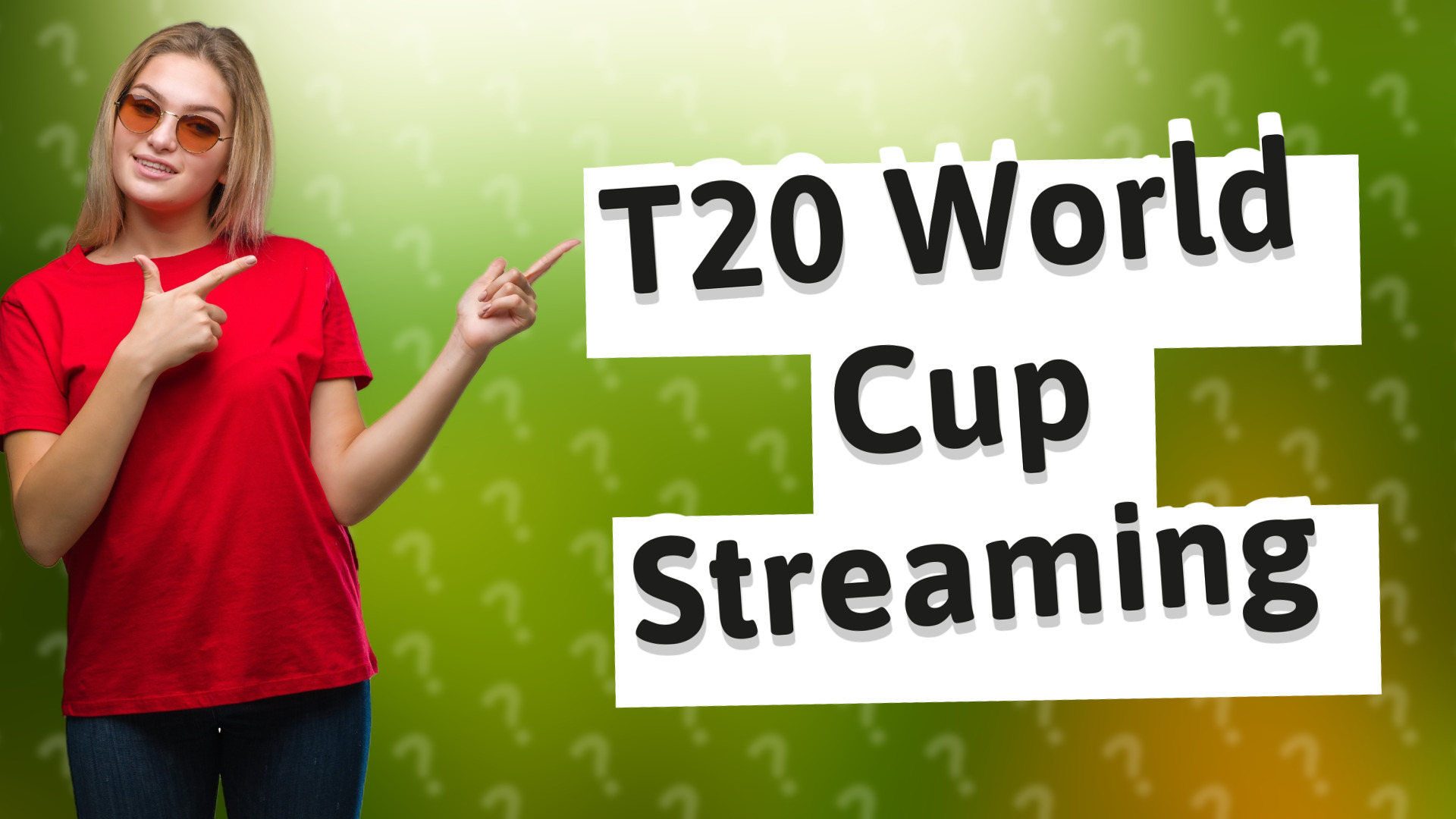 T20 World Cup Streaming