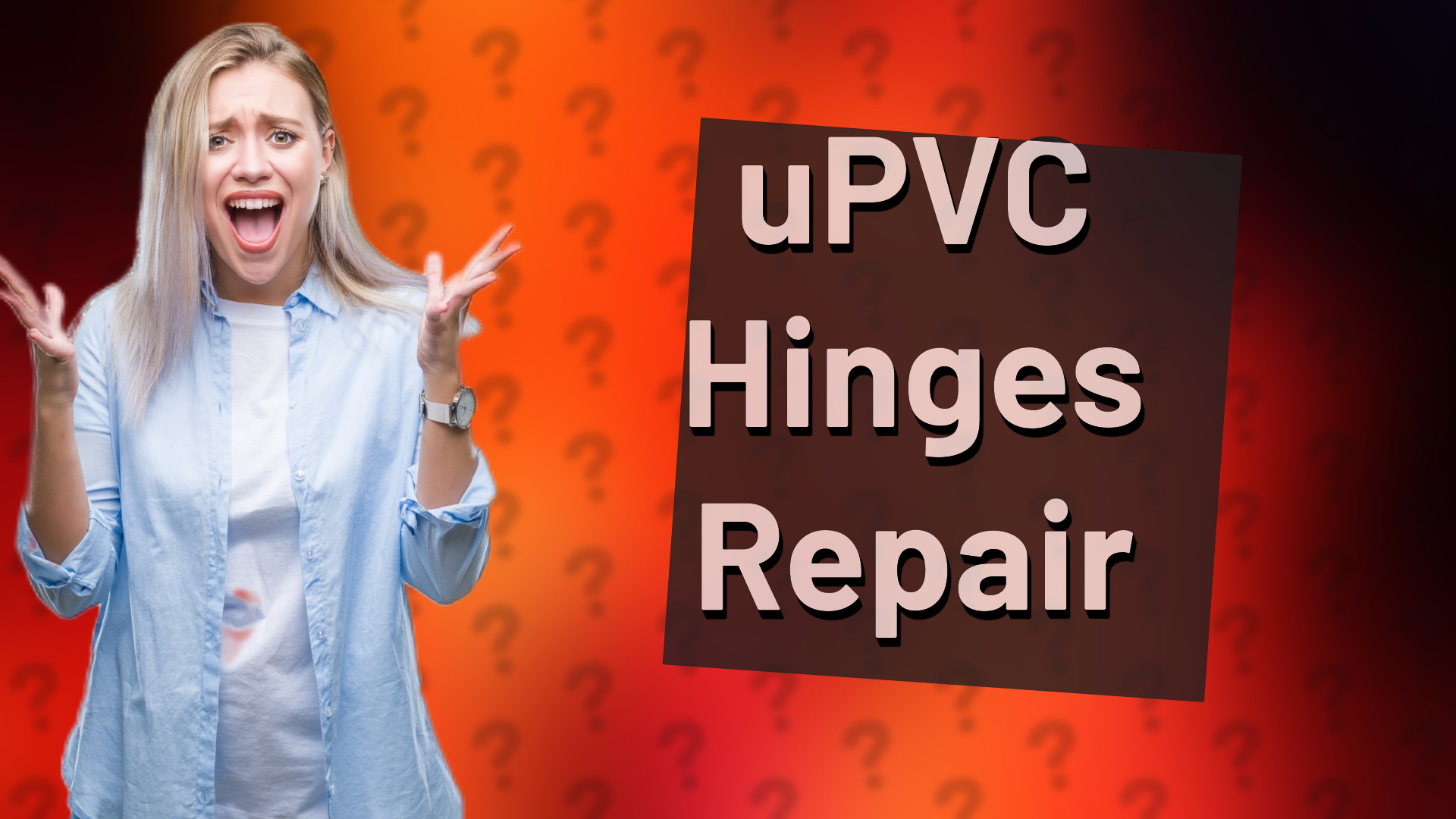 uPVC Hinges Repair