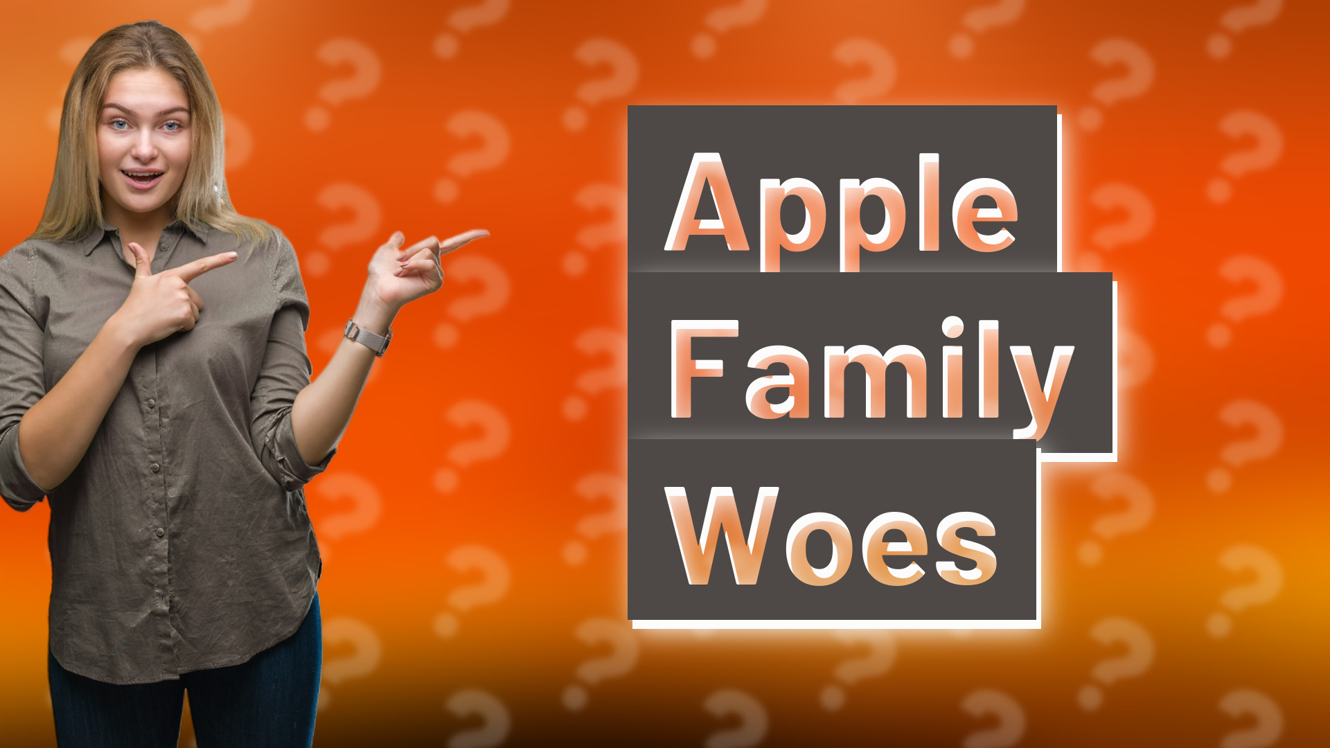 Apple Family Woes
