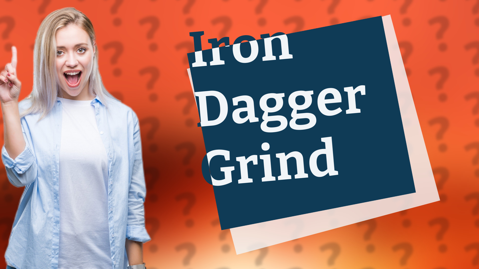 Iron Dagger Grind