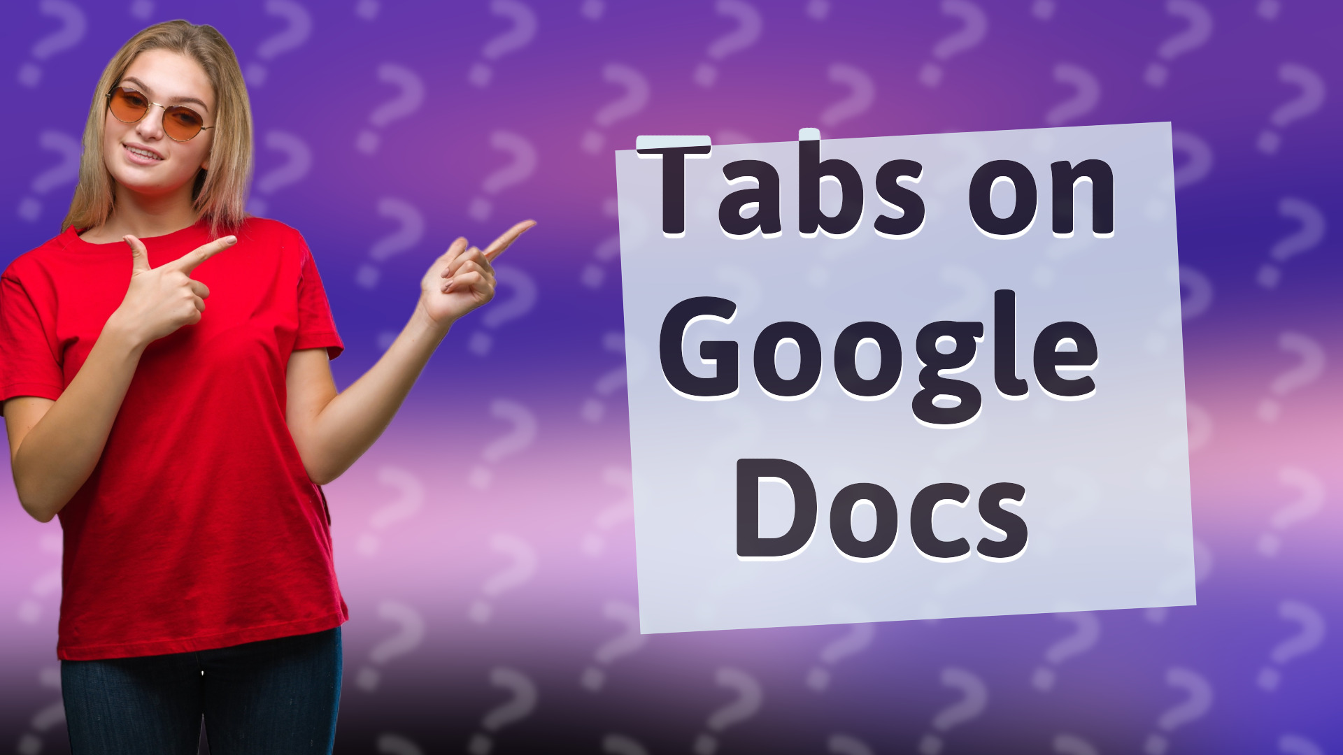 Tabs on Google Docs