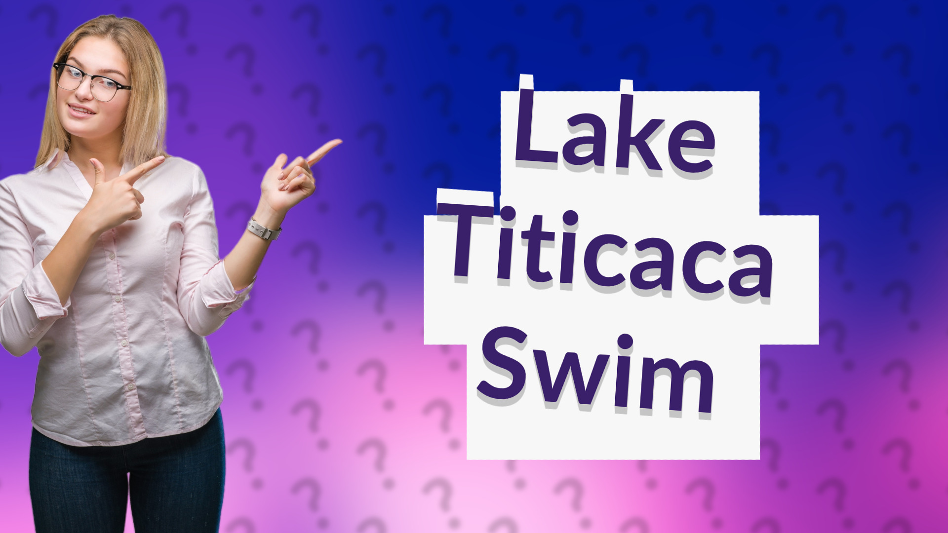 Lake Titicaca Swim