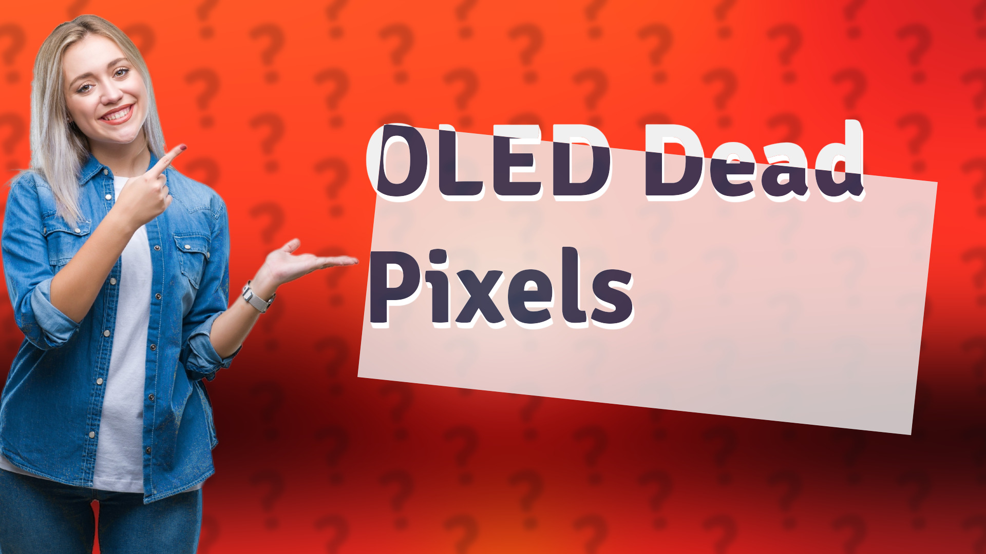 OLED Dead Pixels