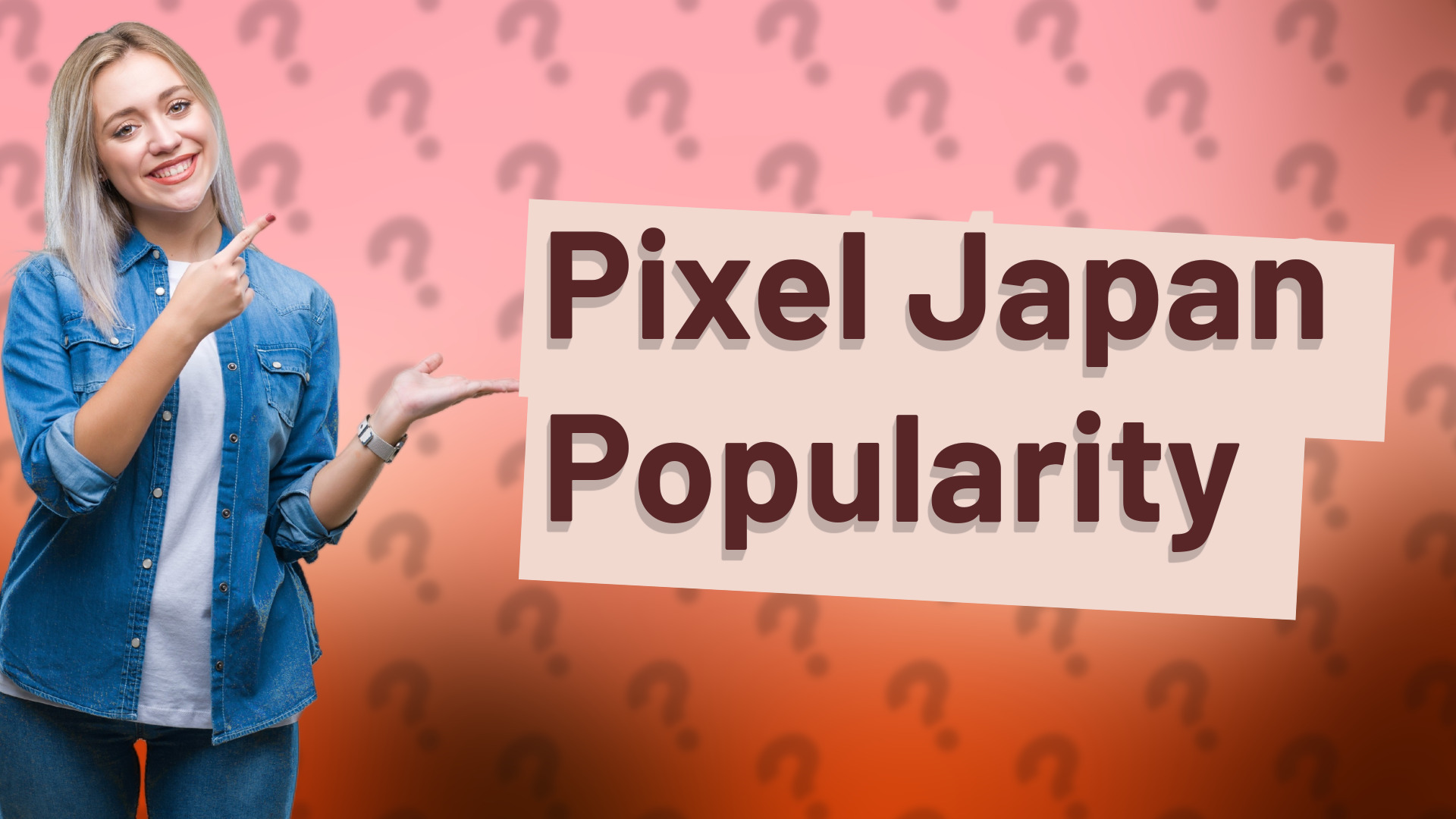 Pixel Japan Popularity