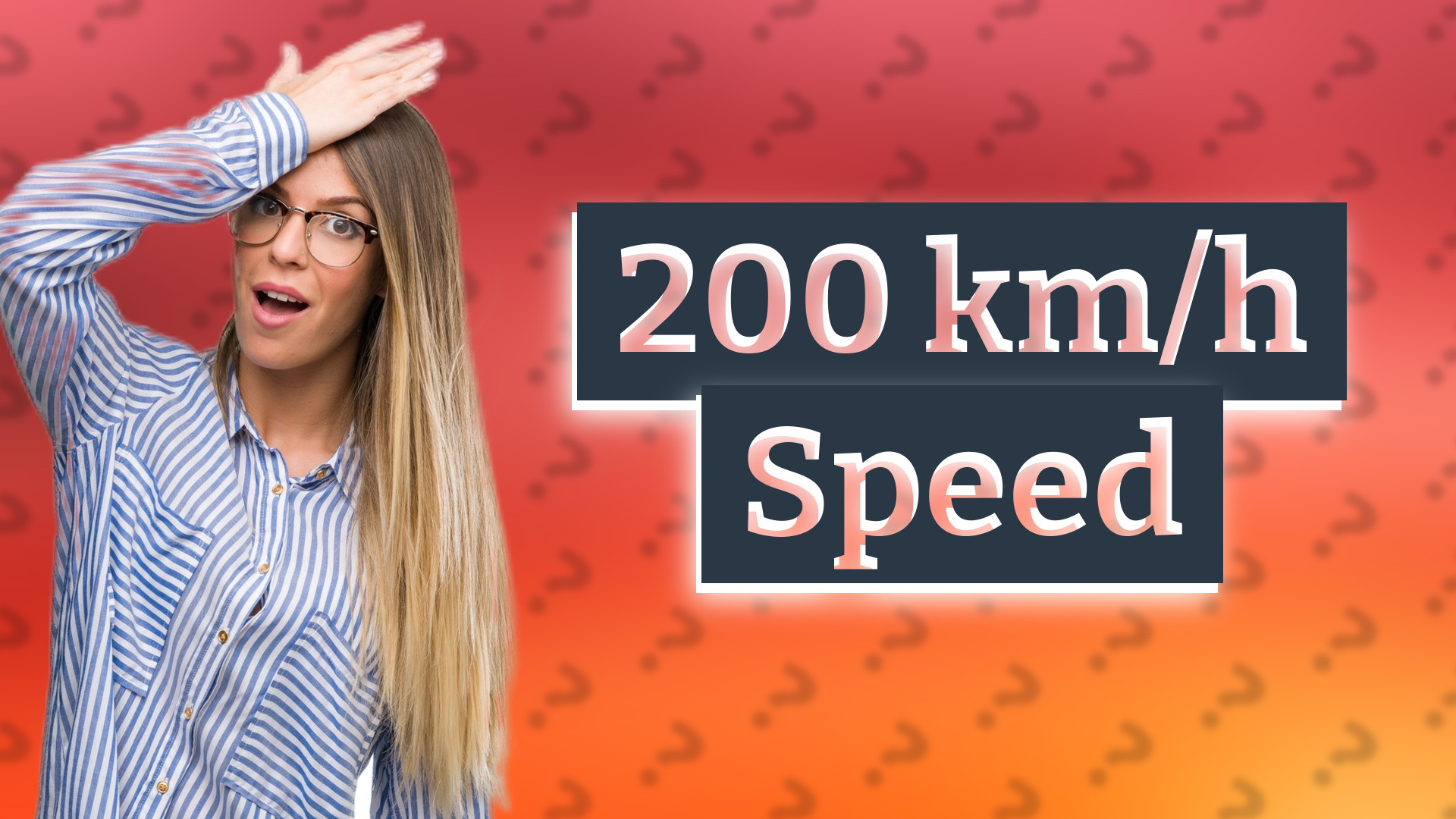 200 km/h Speed
