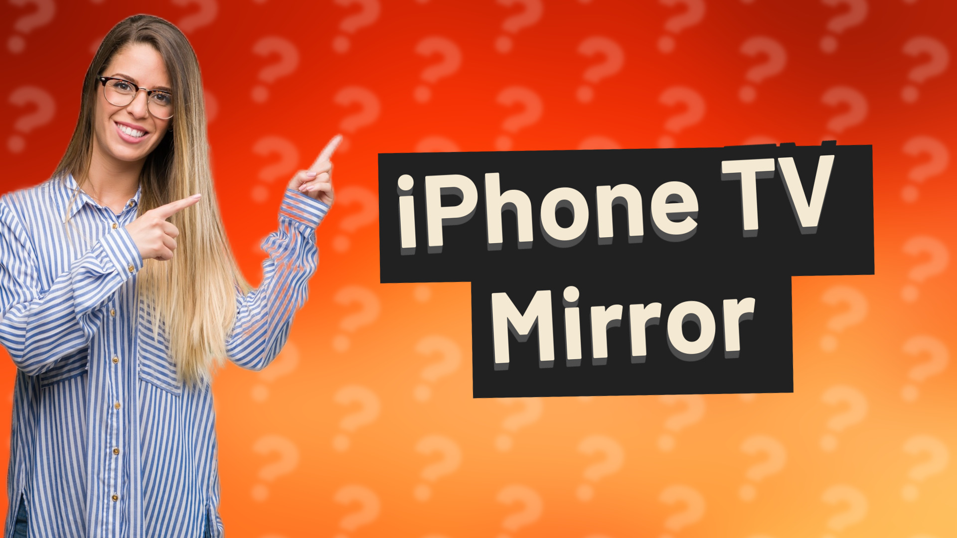 iPhone TV Mirror
