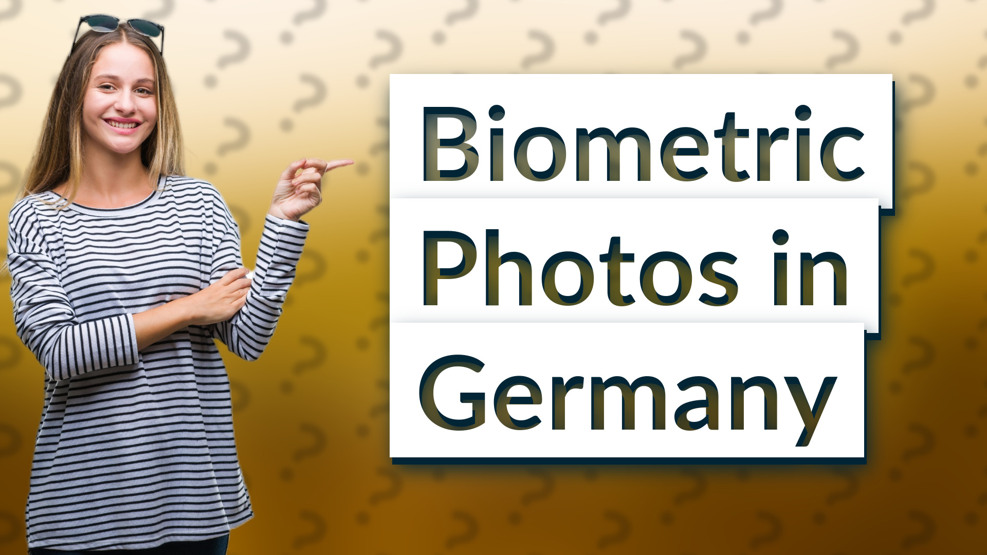 Biometric Photos in Germany