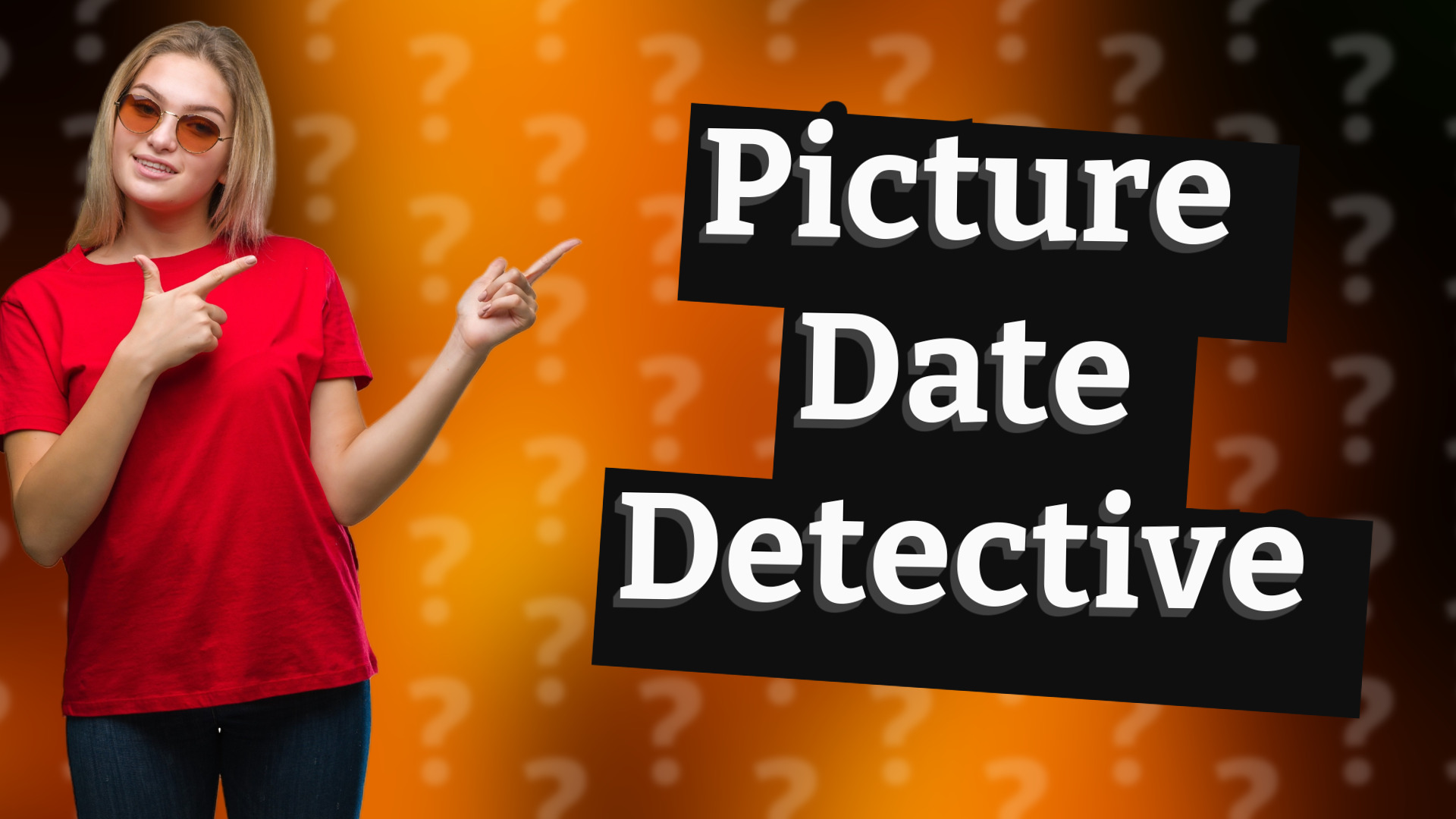 Picture Date Detective