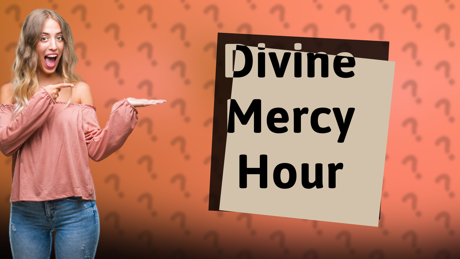 Divine Mercy Hour