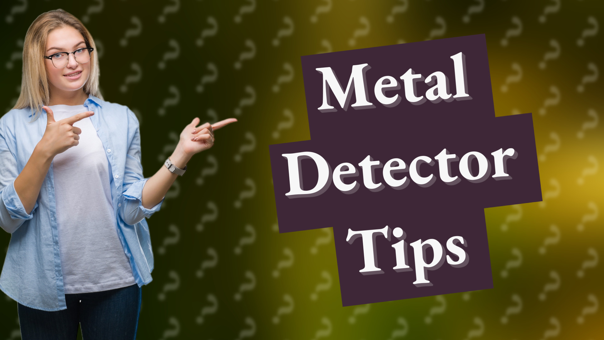Metal Detector Tips