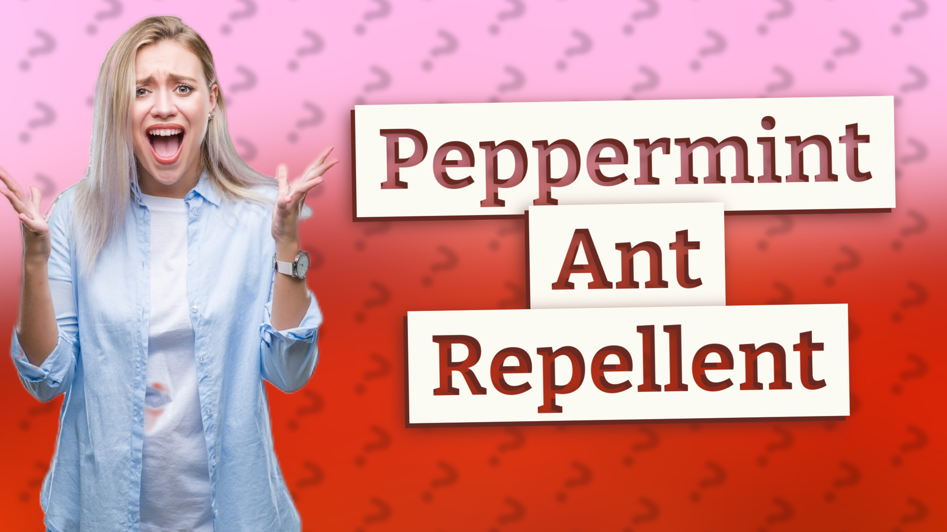 Peppermint Ant Repellent