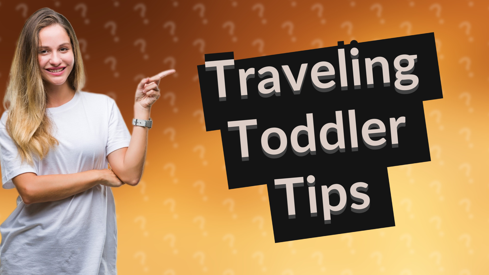 Traveling Toddler Tips