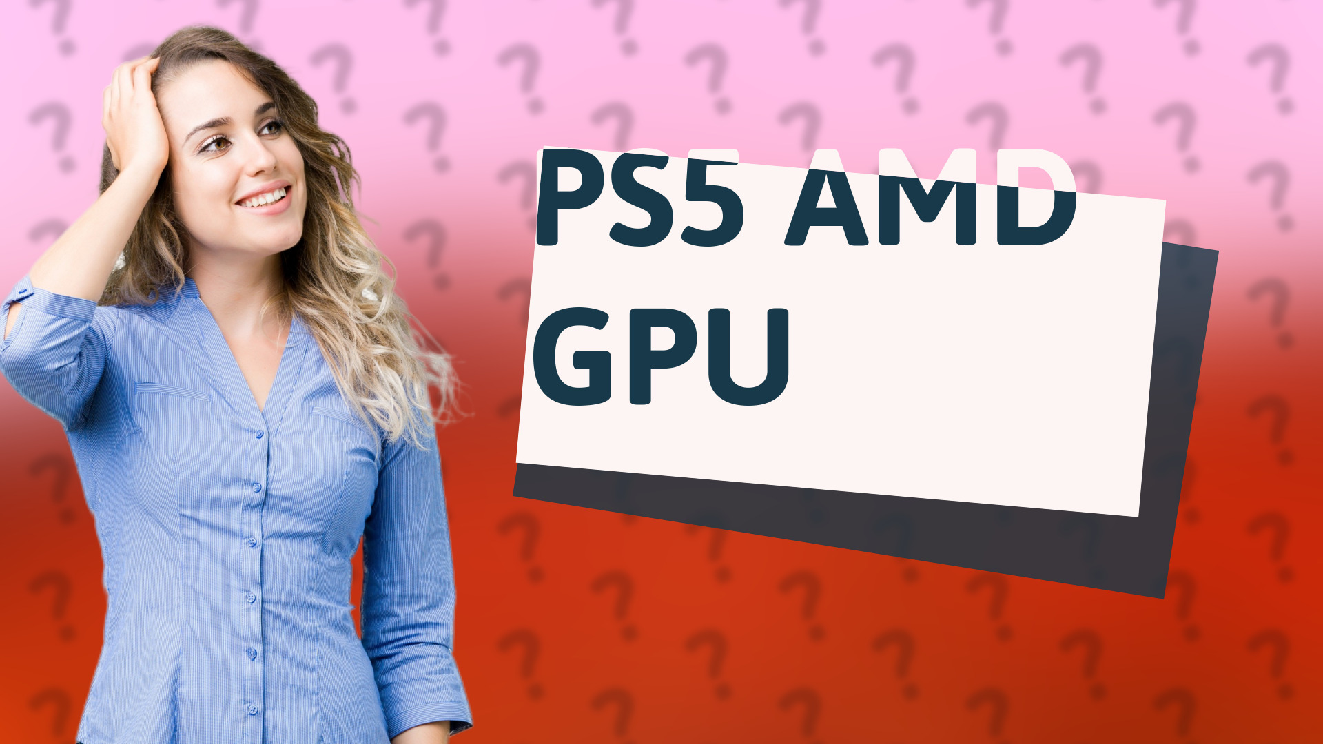 PS5 AMD GPU