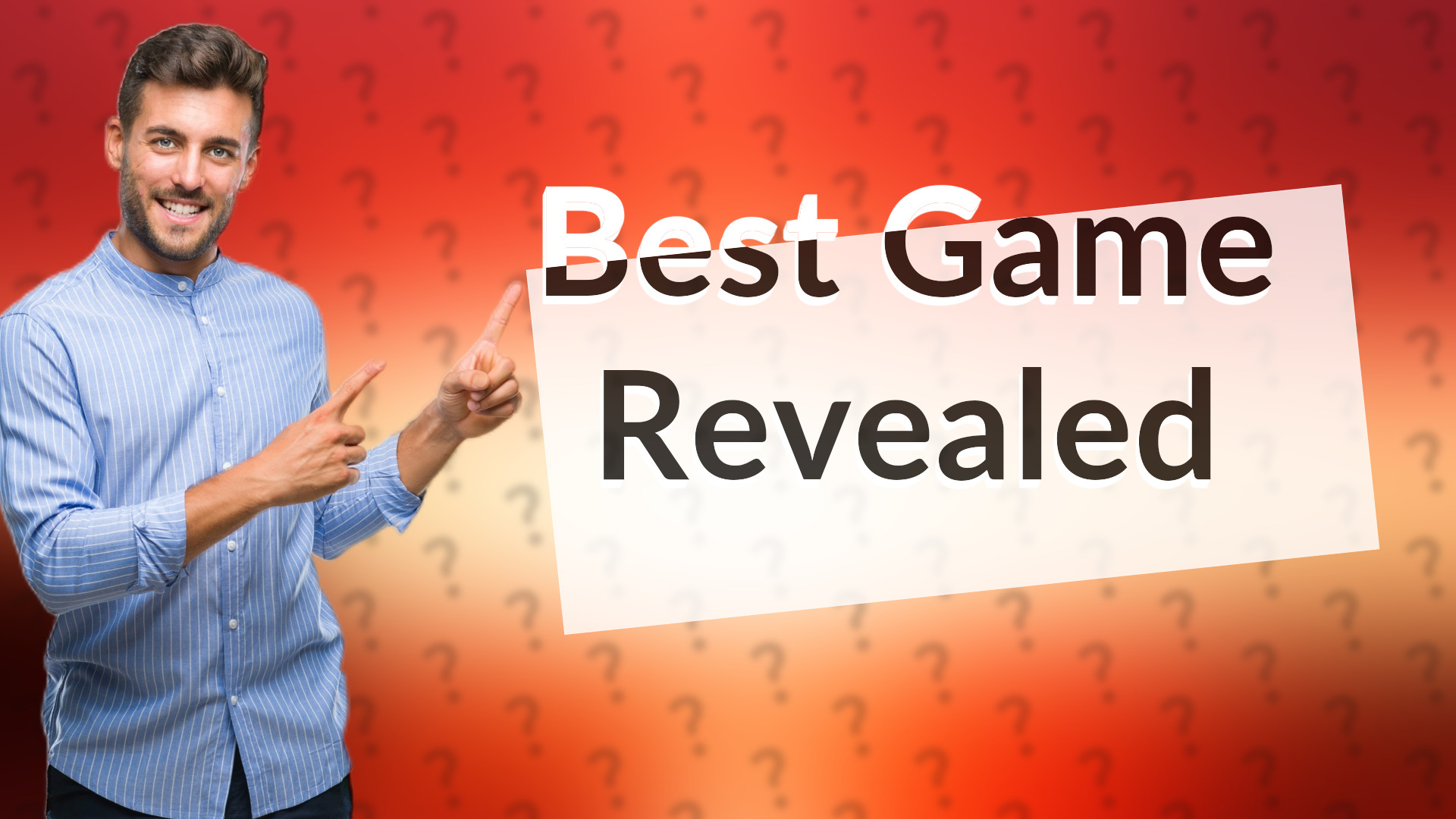 Best Game Revealed