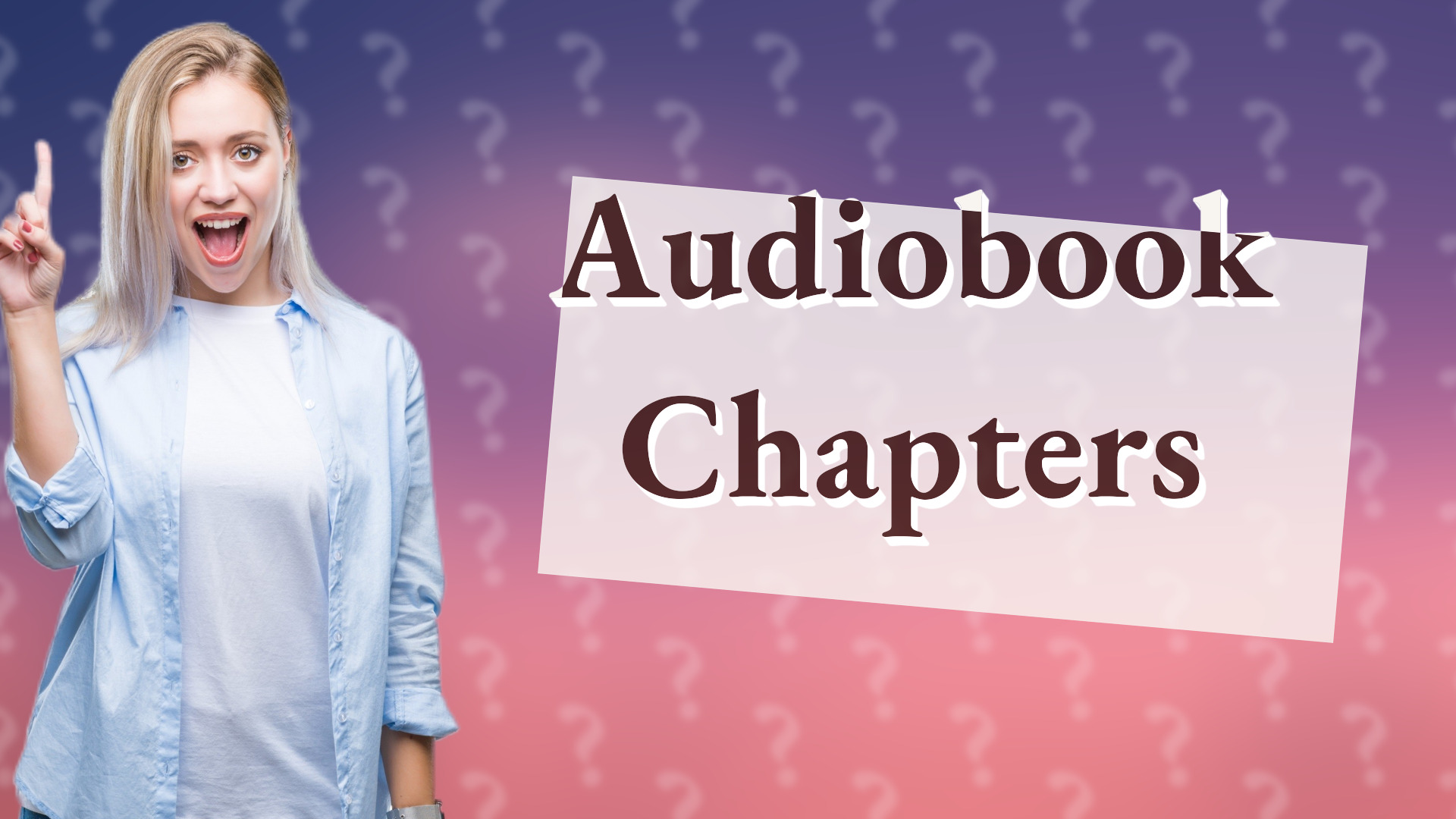 Audiobook Chapters