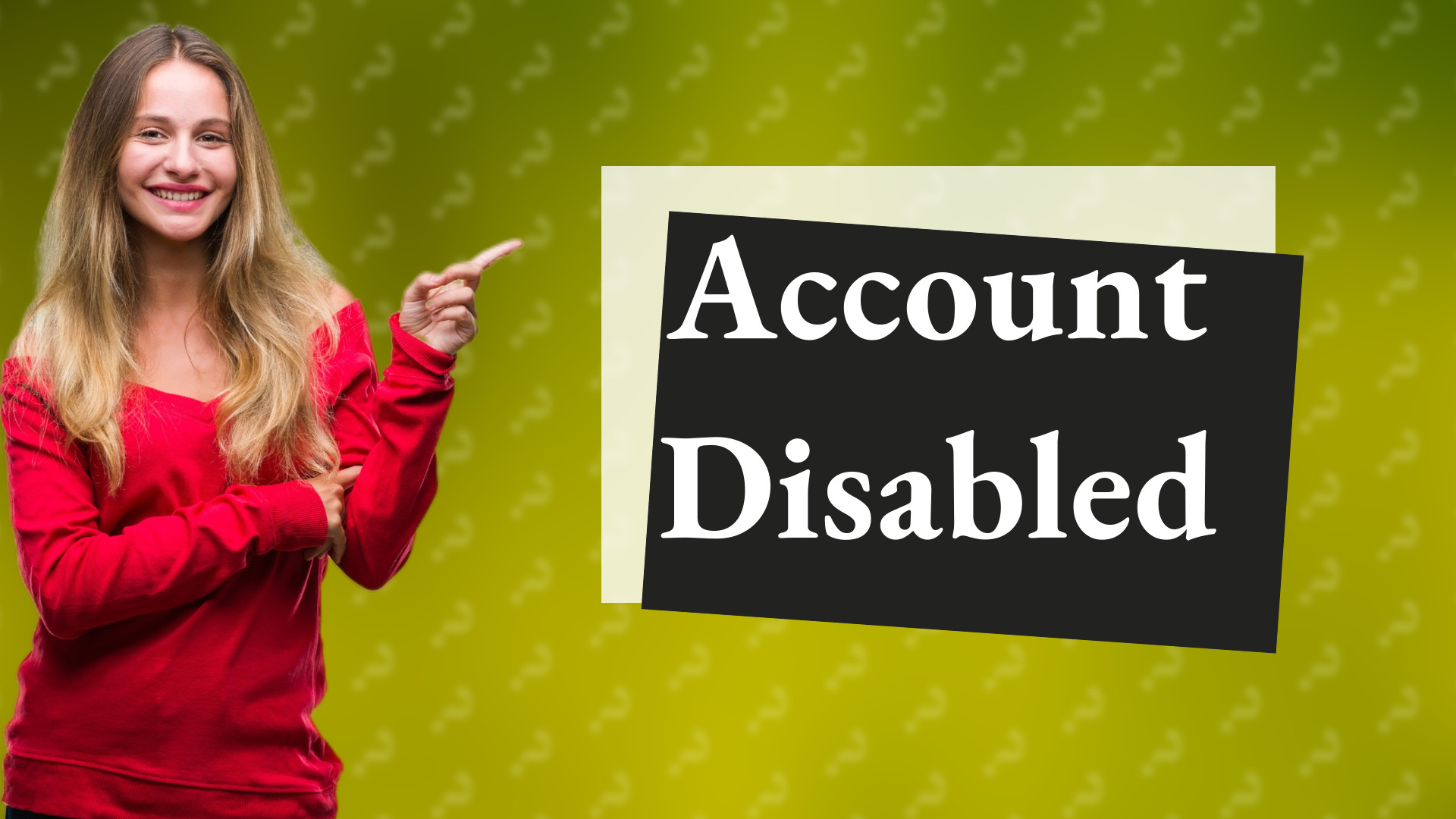 Account Disabled