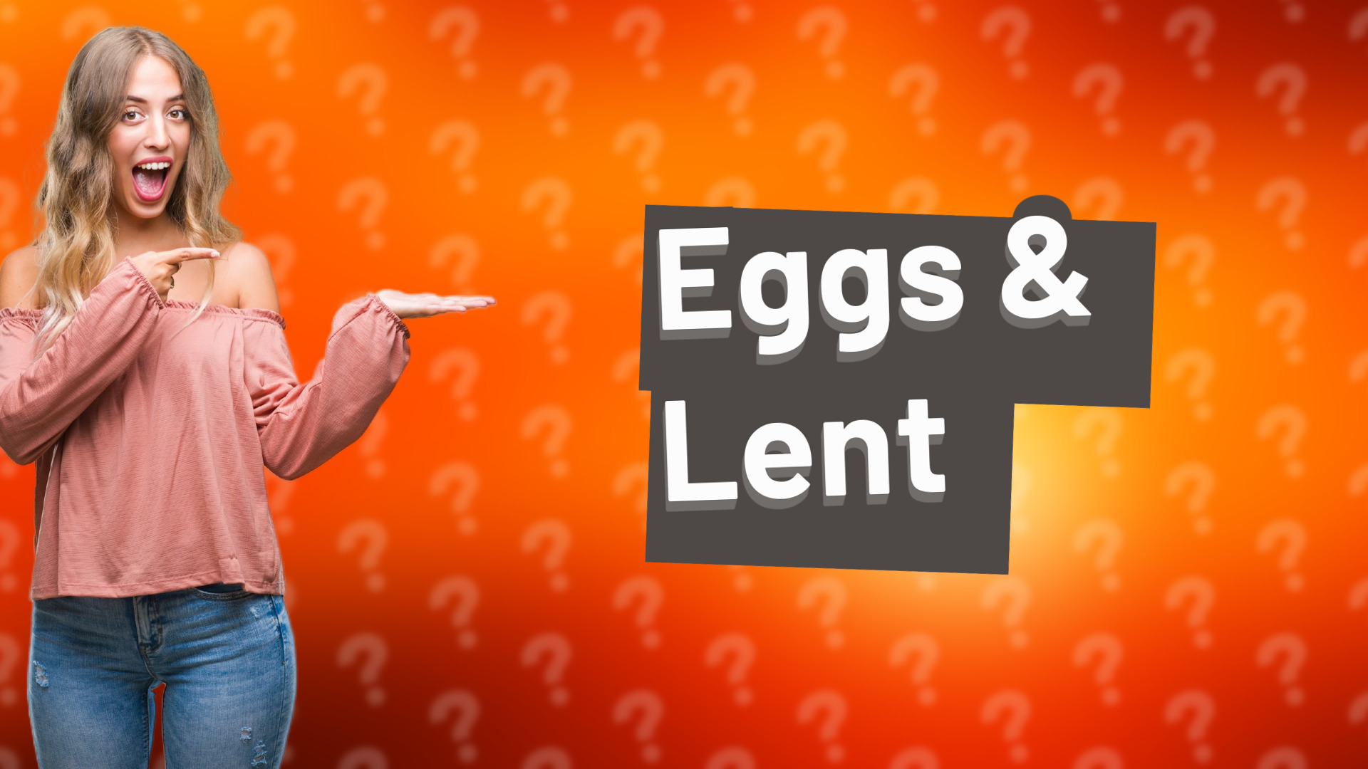 Eggs & Lent
