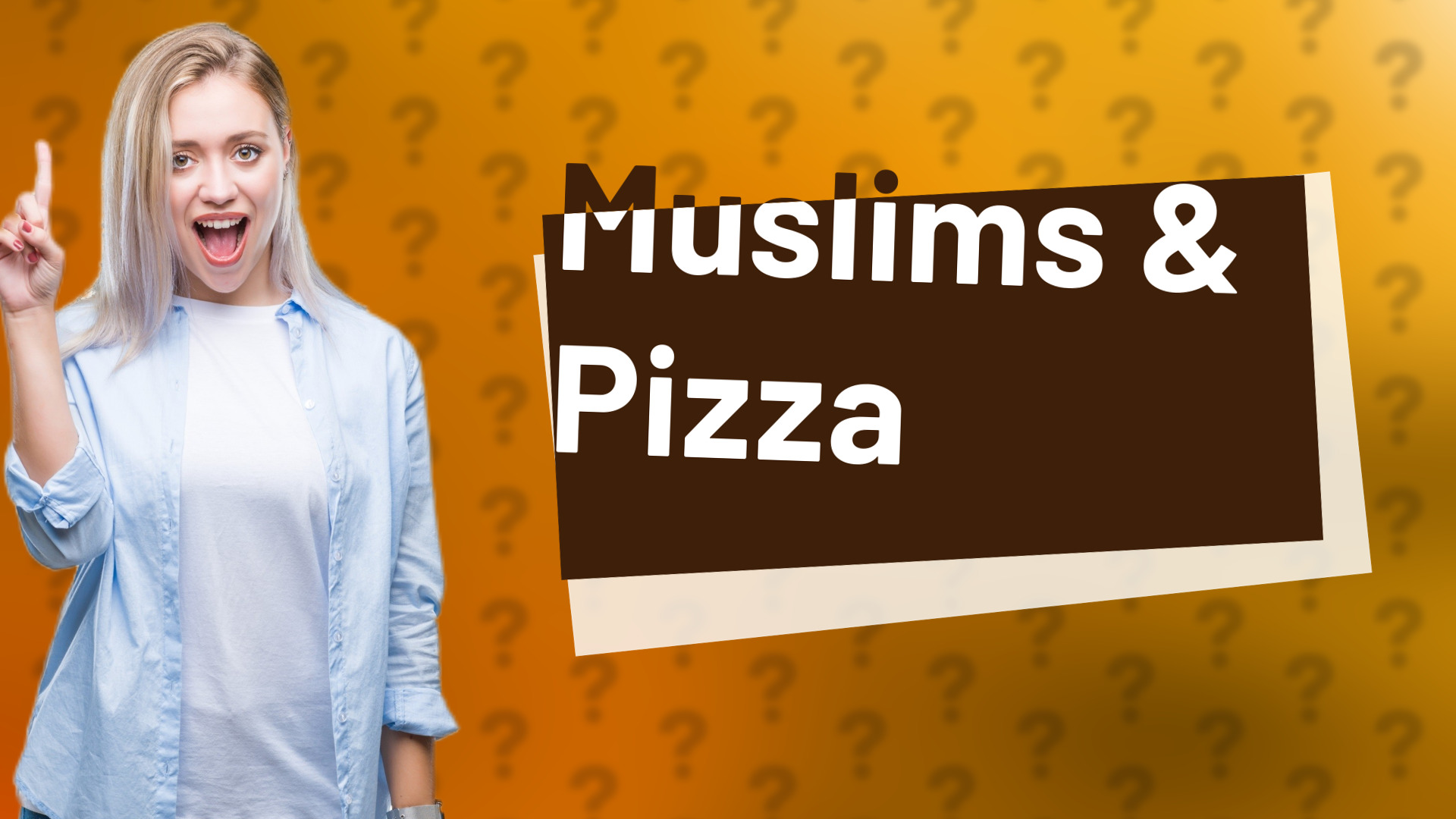 Muslims & Pizza