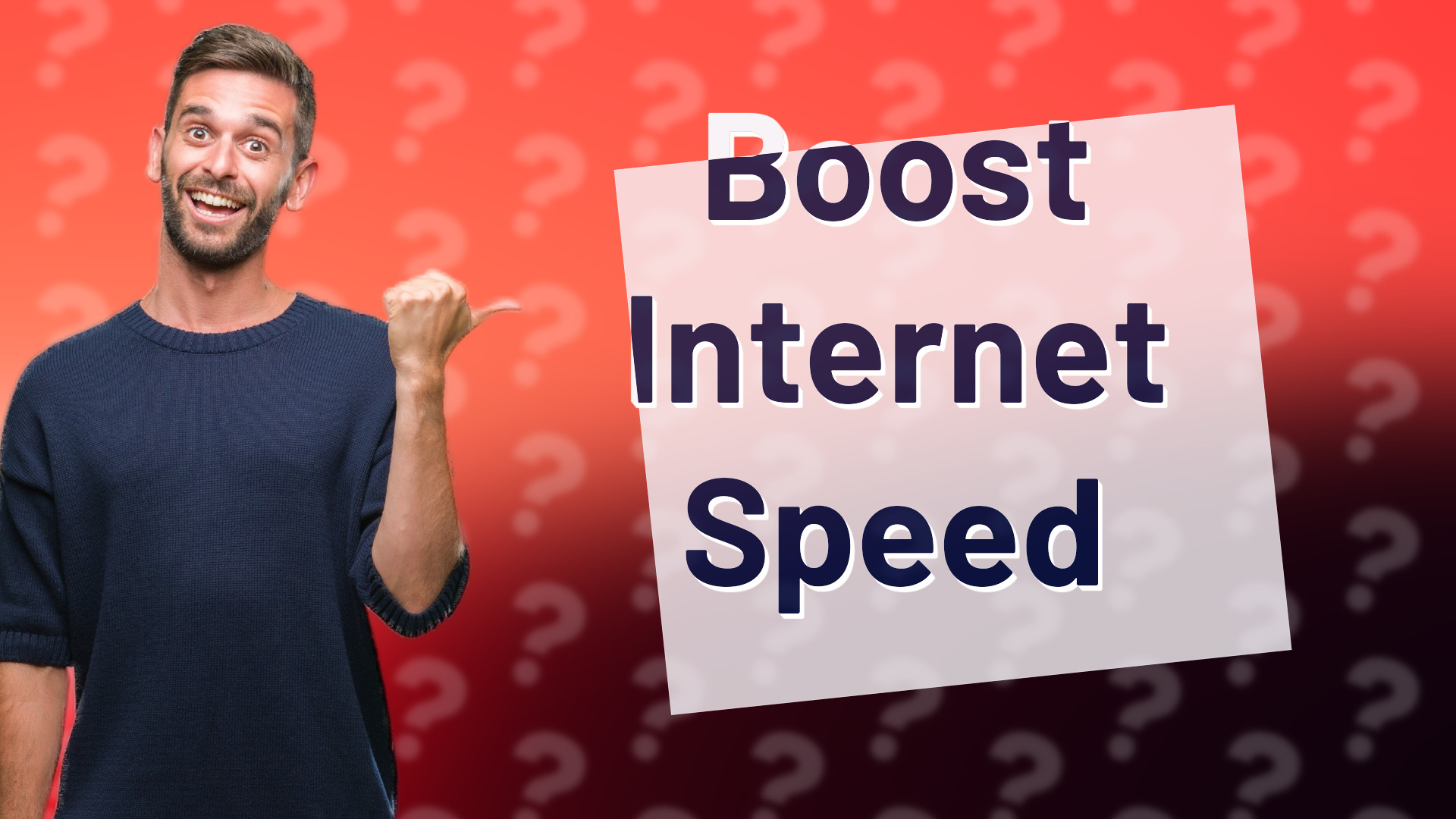 Boost Internet Speed