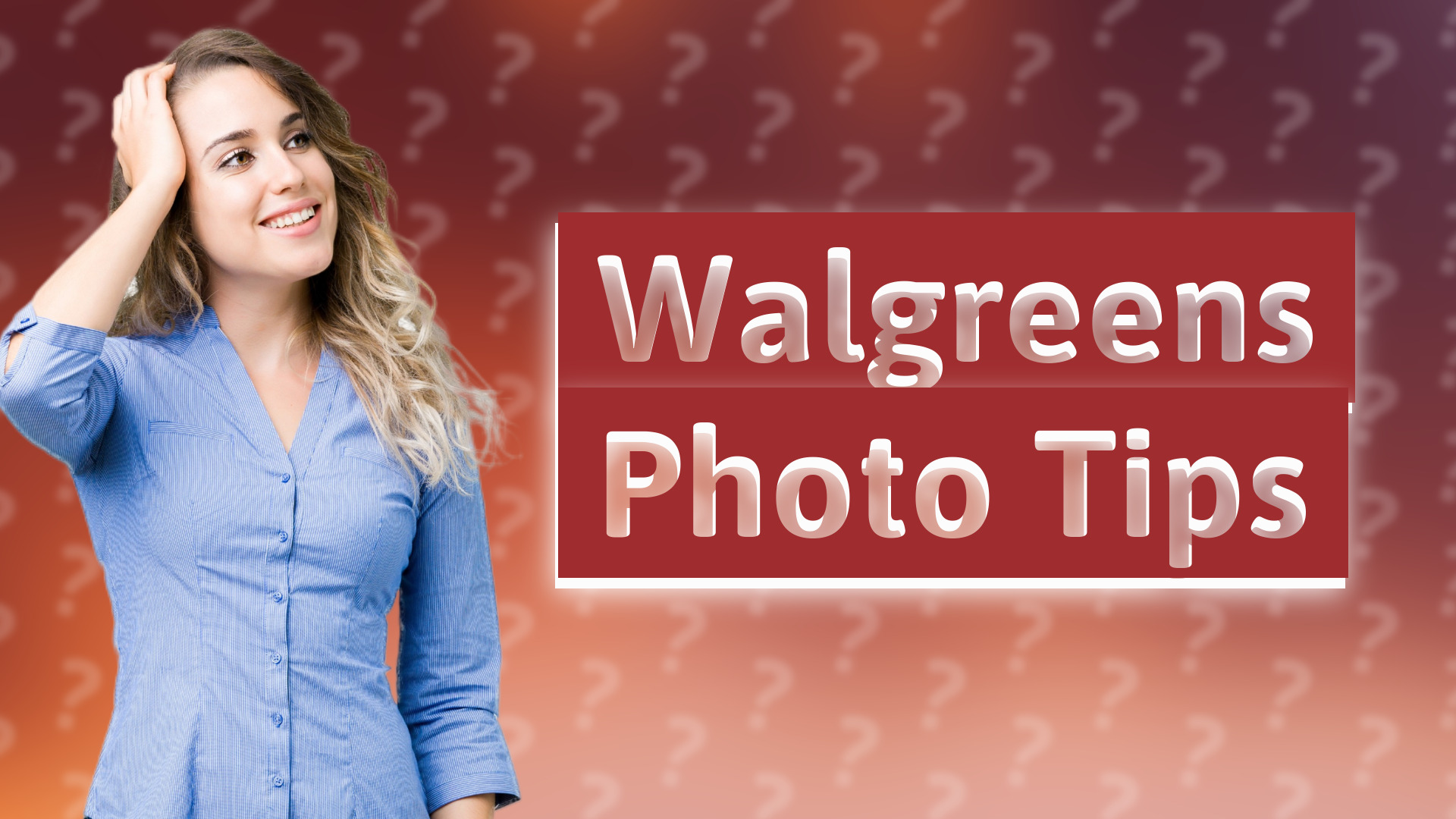 Walgreens Photo Tips