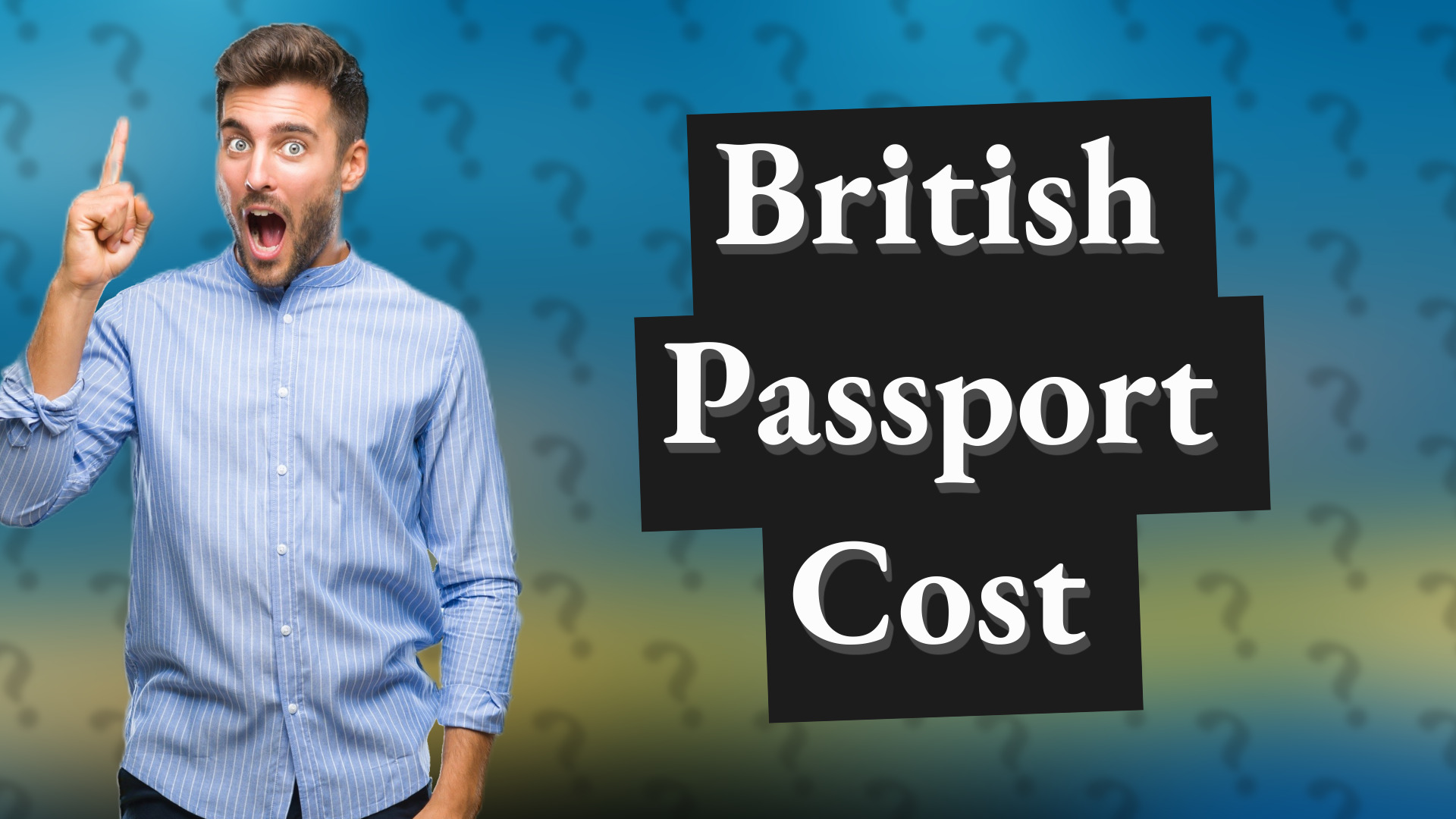 British Passport Cost
