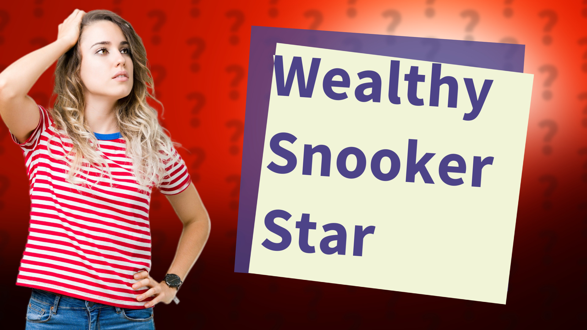 Wealthy Snooker Star